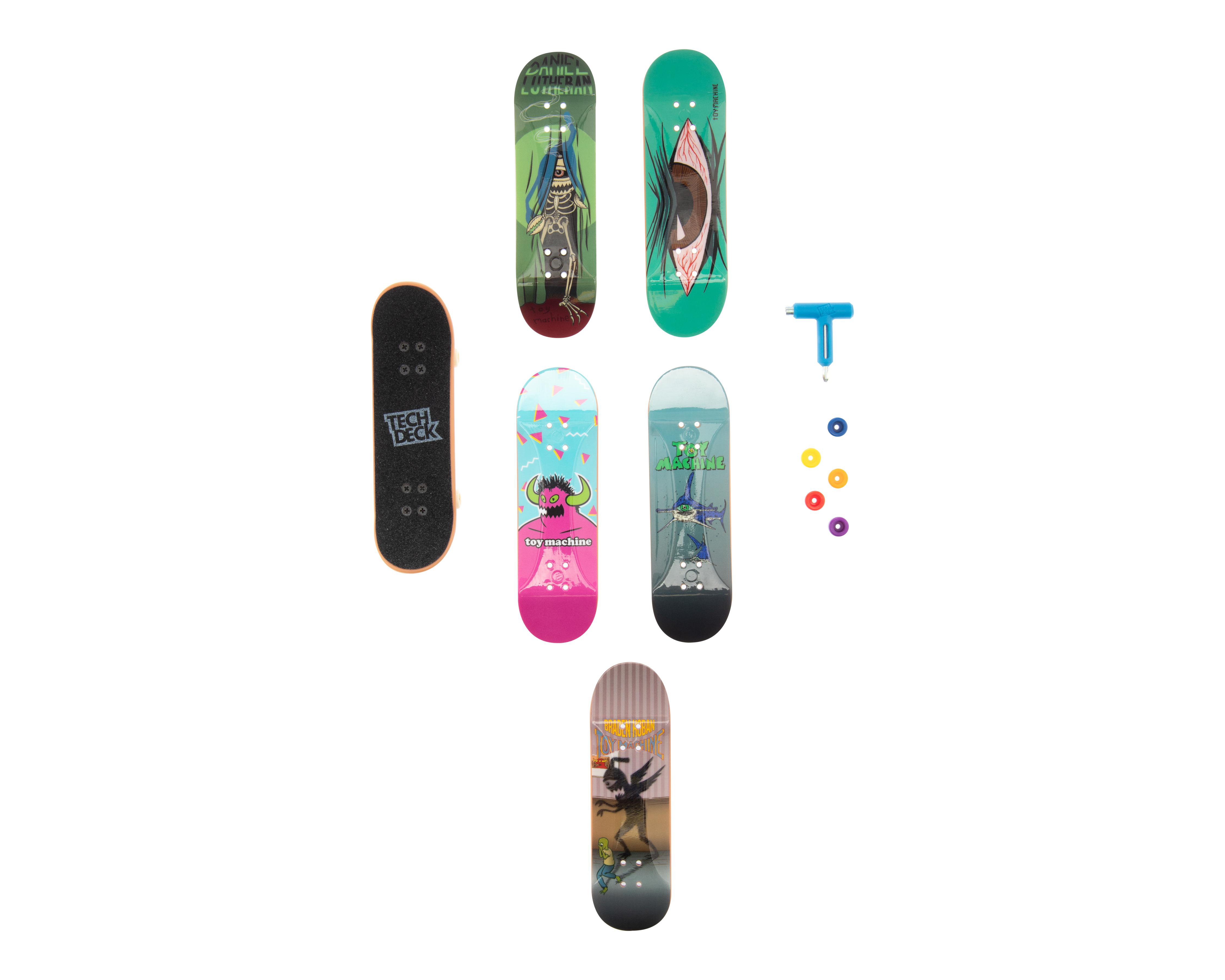 Patinetas para Dedos Tech Deck Sk8shop Bonus Pack con Accesorios