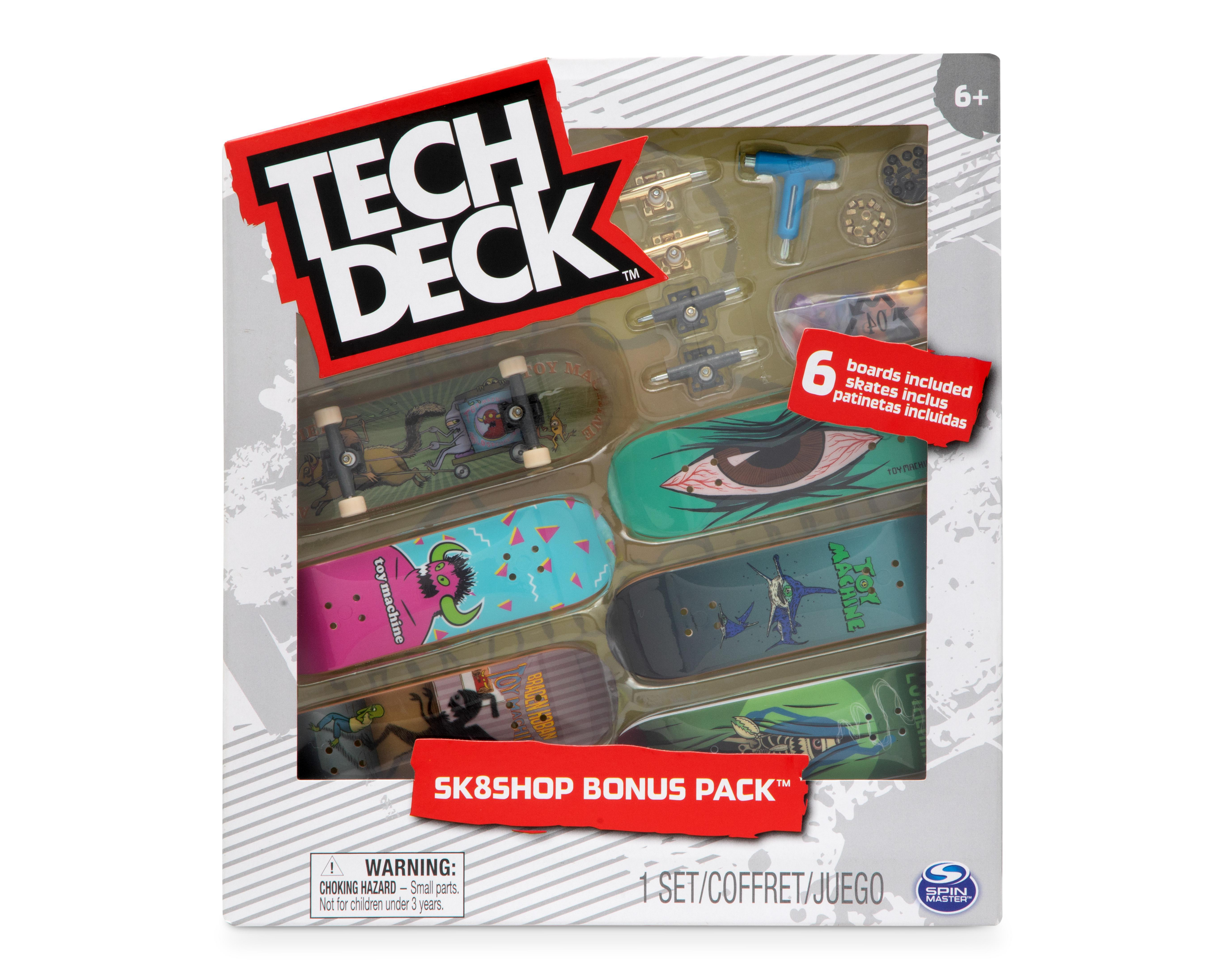 Foto 5 pulgar | Patinetas para Dedos Tech Deck Sk8shop Bonus Pack con Accesorios