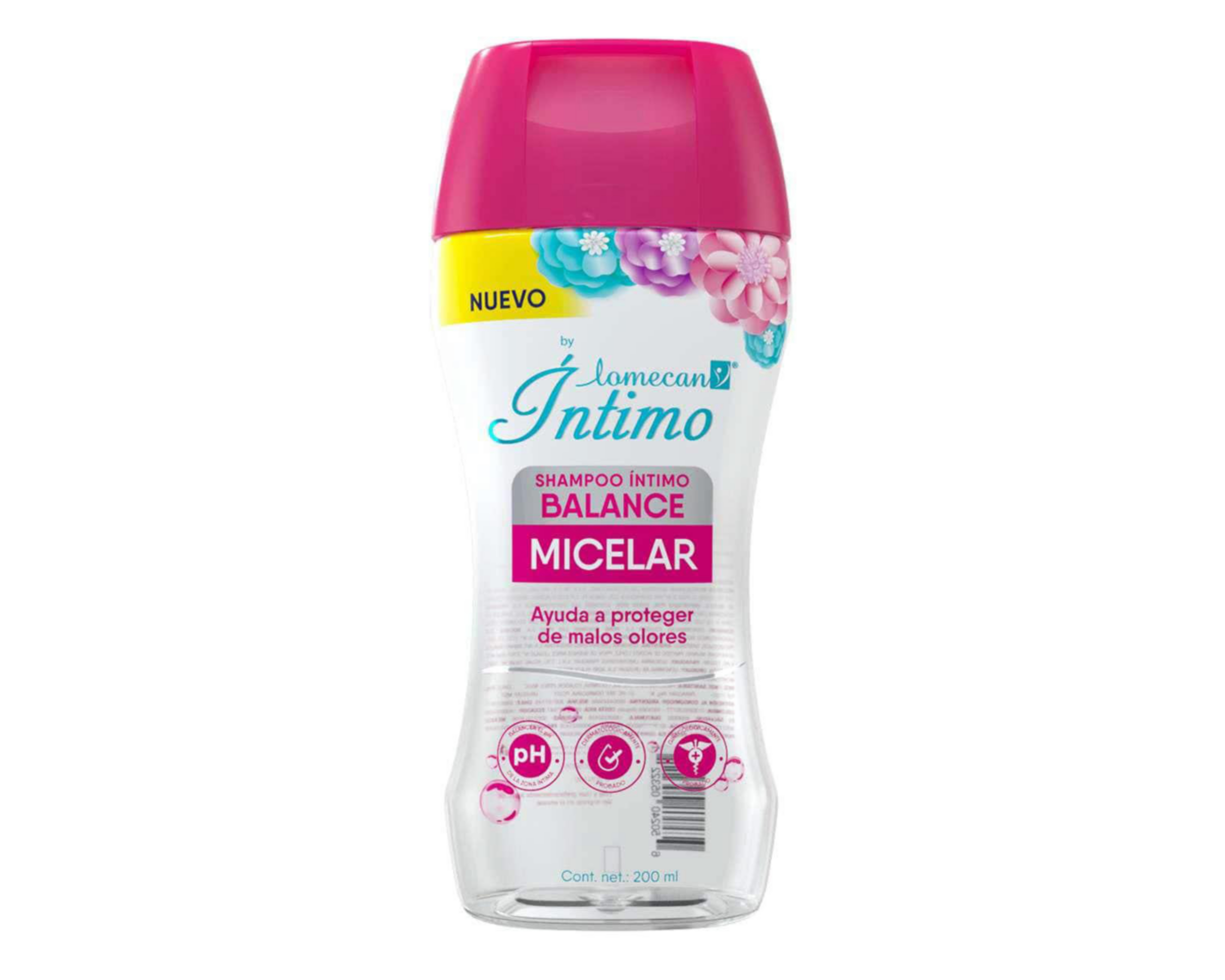 Foto 2 pulgar | Shampoo Íntimo Lomecan Balance Micelar 200 ml