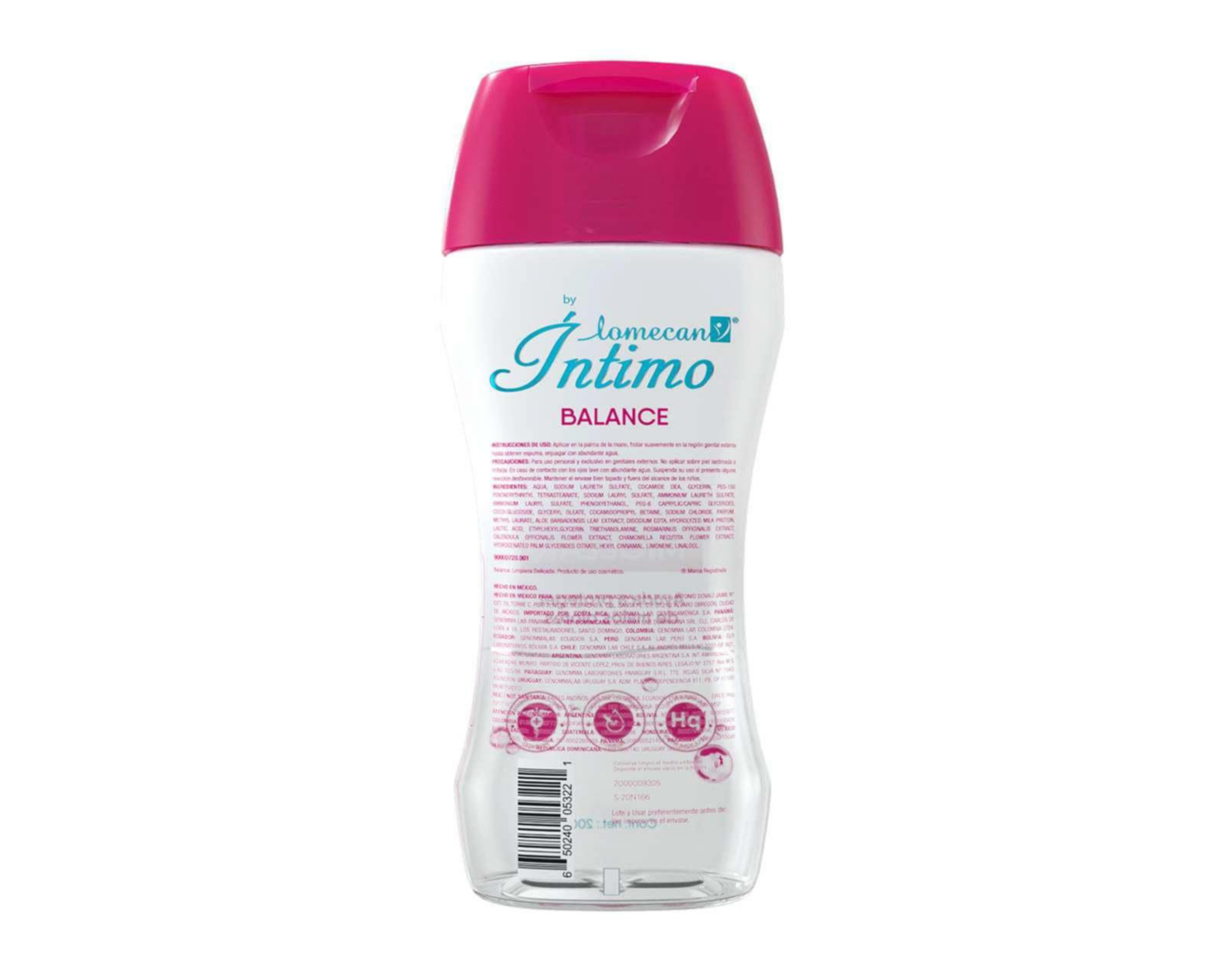 Foto 5 pulgar | Shampoo Íntimo Lomecan Balance Micelar 200 ml