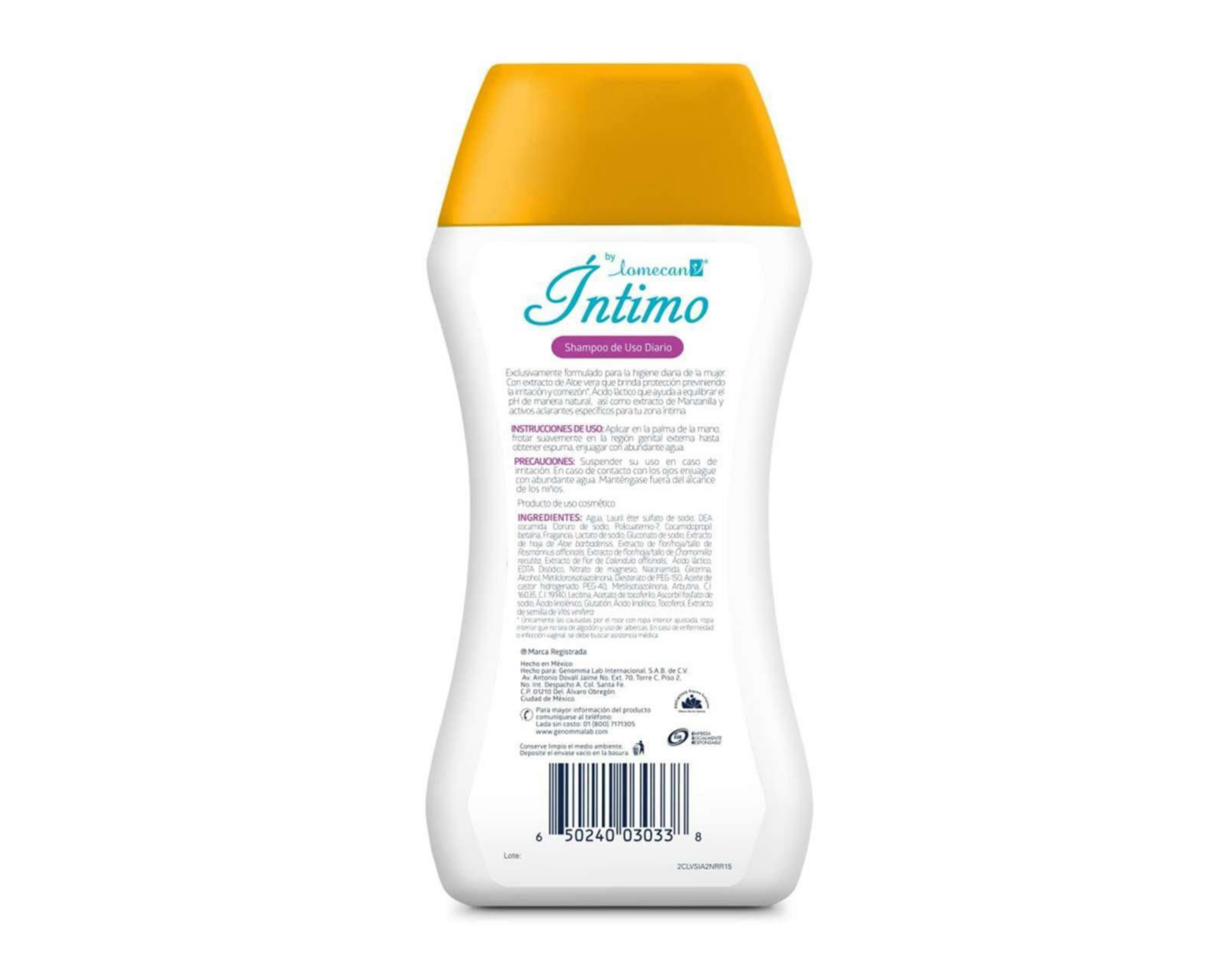 Foto 4 pulgar | Shampoo Íntimo Lomecan Aclarante 200 ml