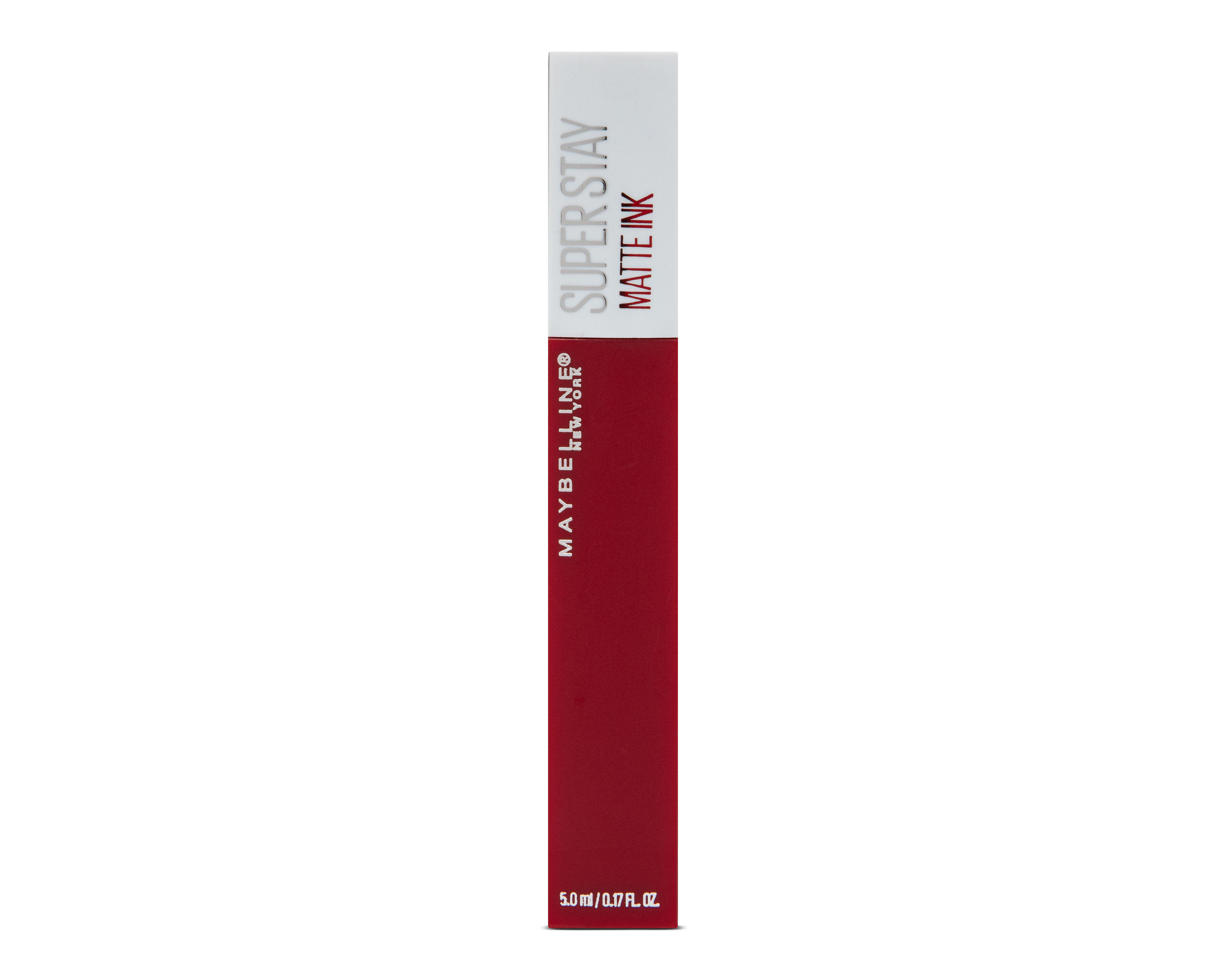 Labial Líquido Maybelline SuperStay Matte Ink Exhilator Rojo