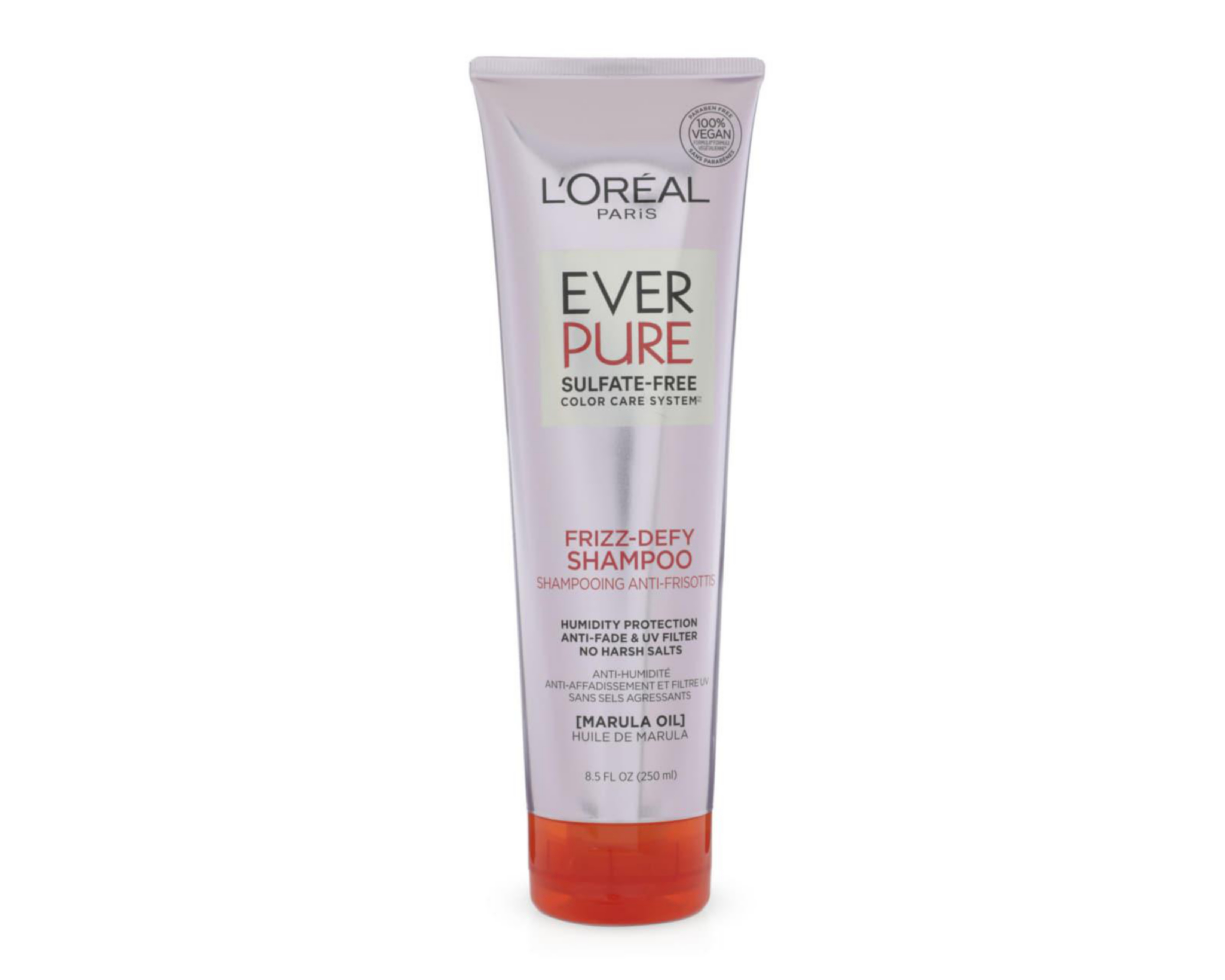 Foto 1 | Shampoo Ever Pure L'Oréal Frizz-Defy 250 ml