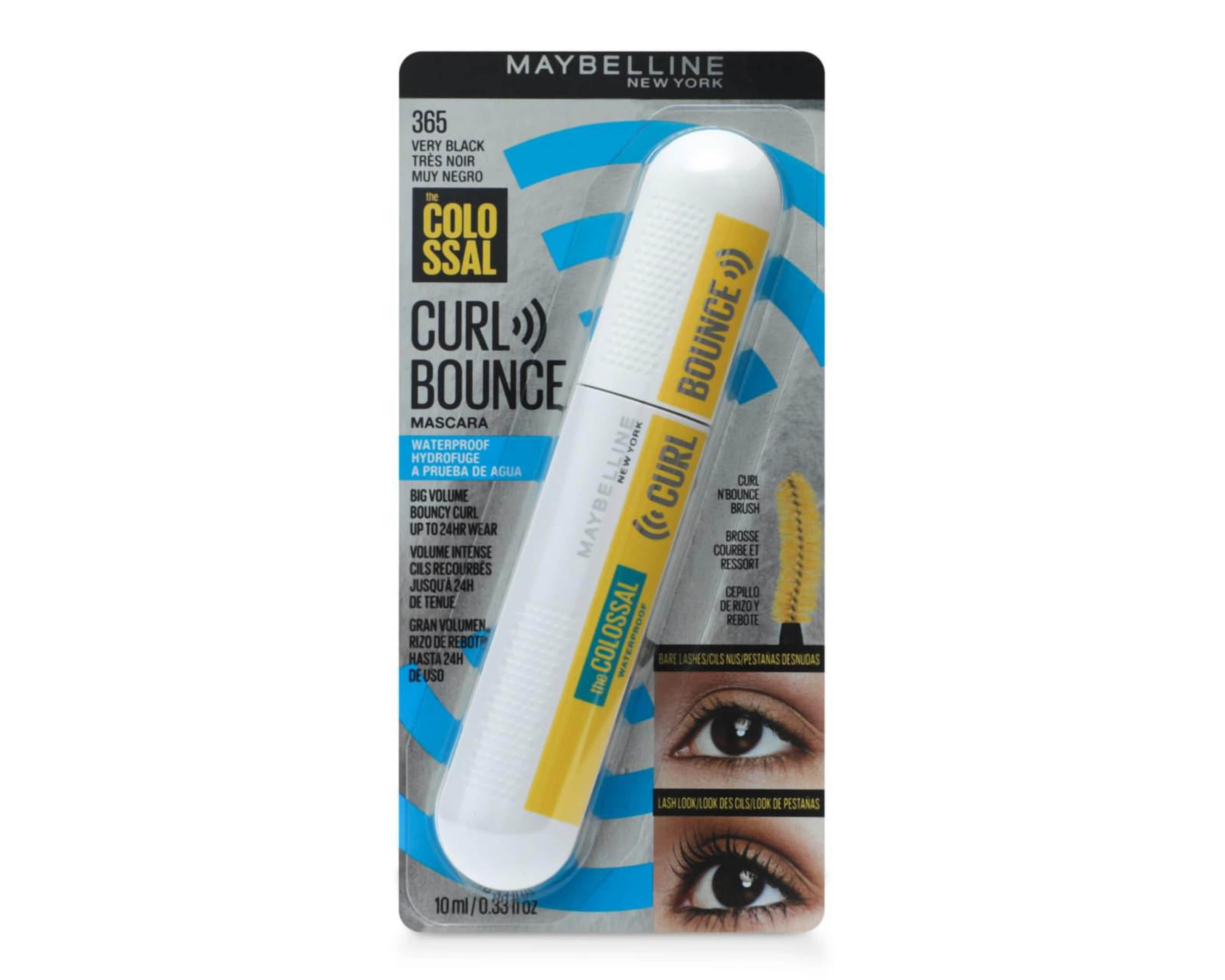 Foto 2 pulgar | Máscara para Pestañas Maybelline Negro