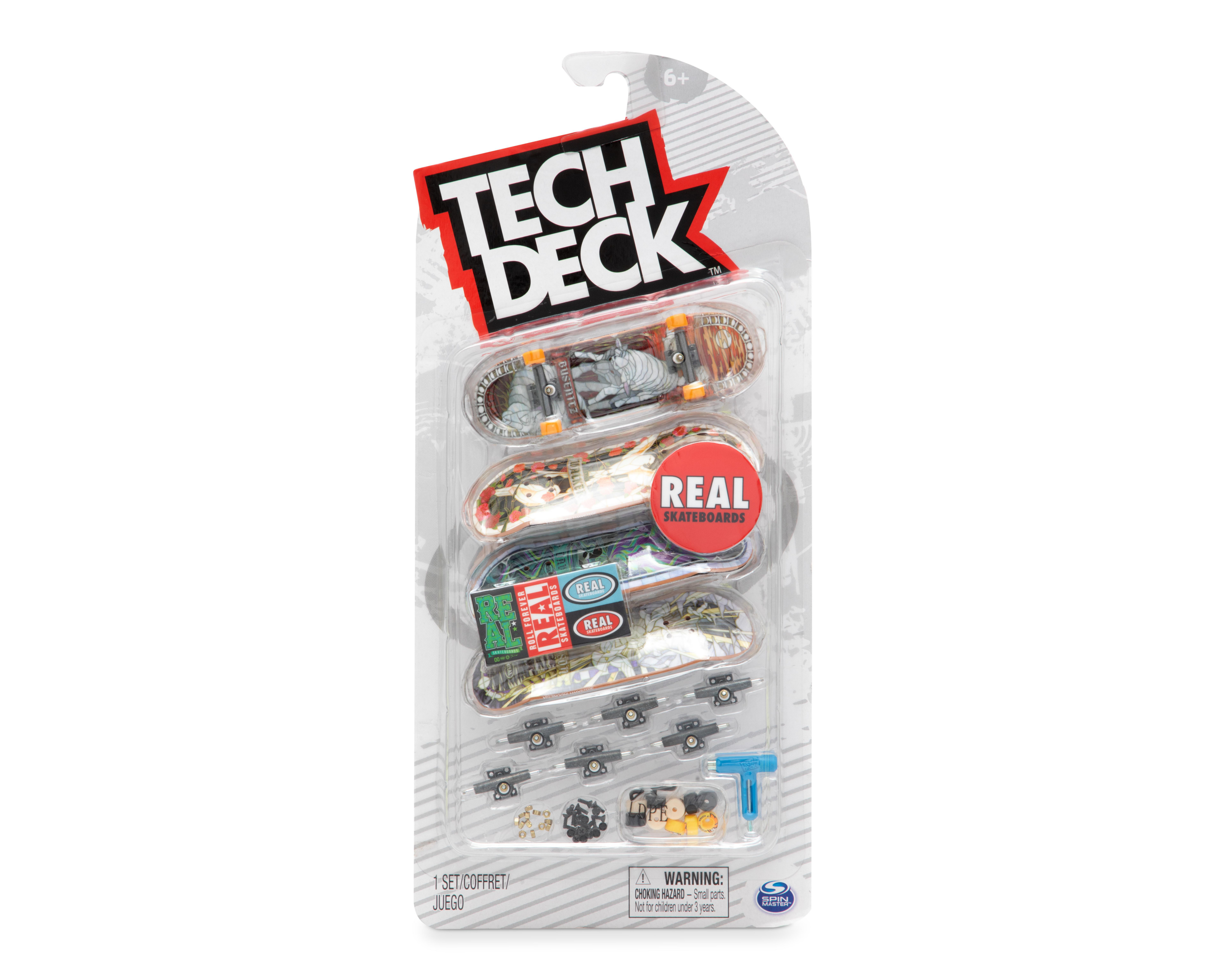 Foto 5 pulgar | Patinetas para Dedos Tech Deck Real Skateboards con Accesorios