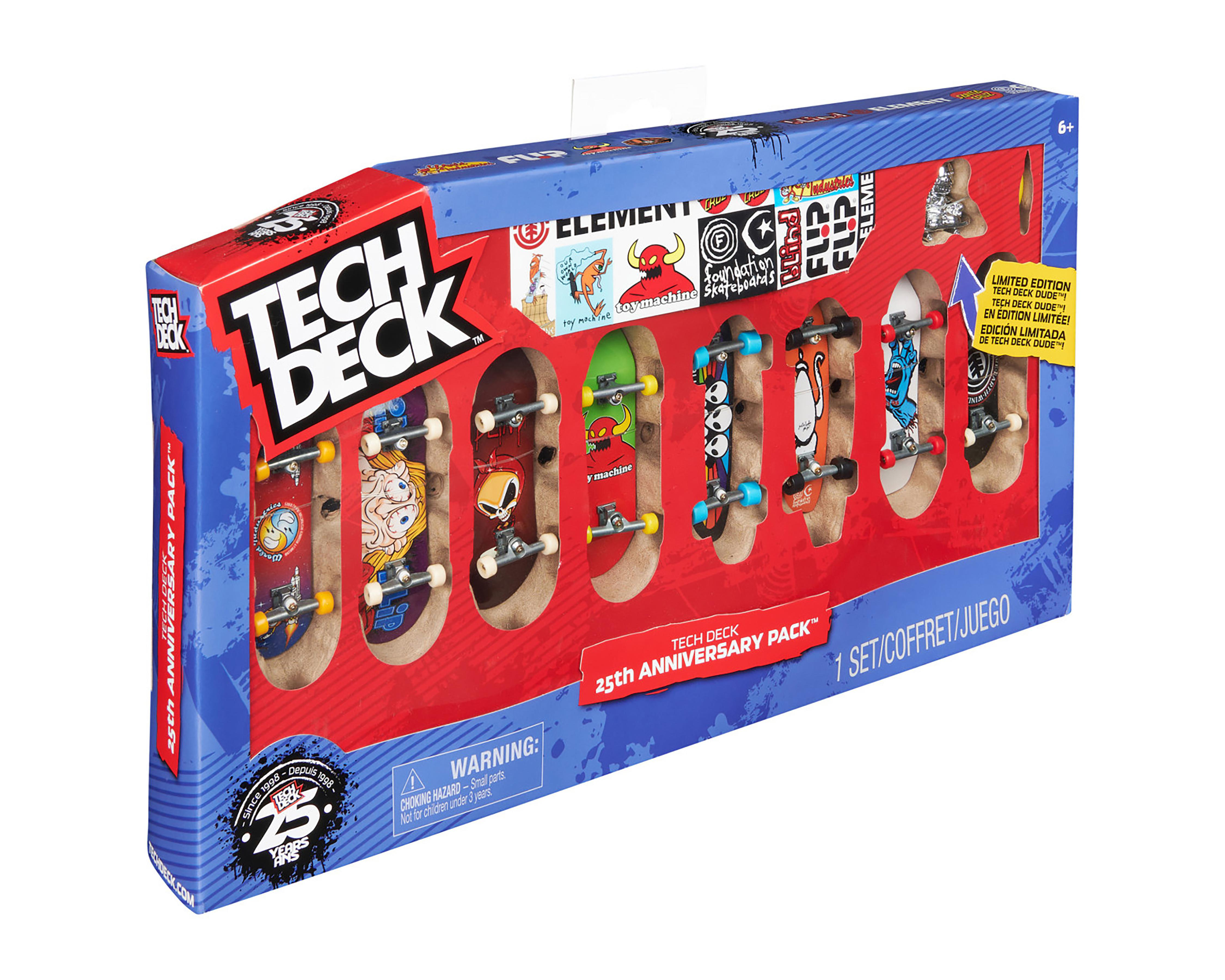 Foto 2 | Patinetas para Dedos Tech Deck 25th Anniversary Pack
