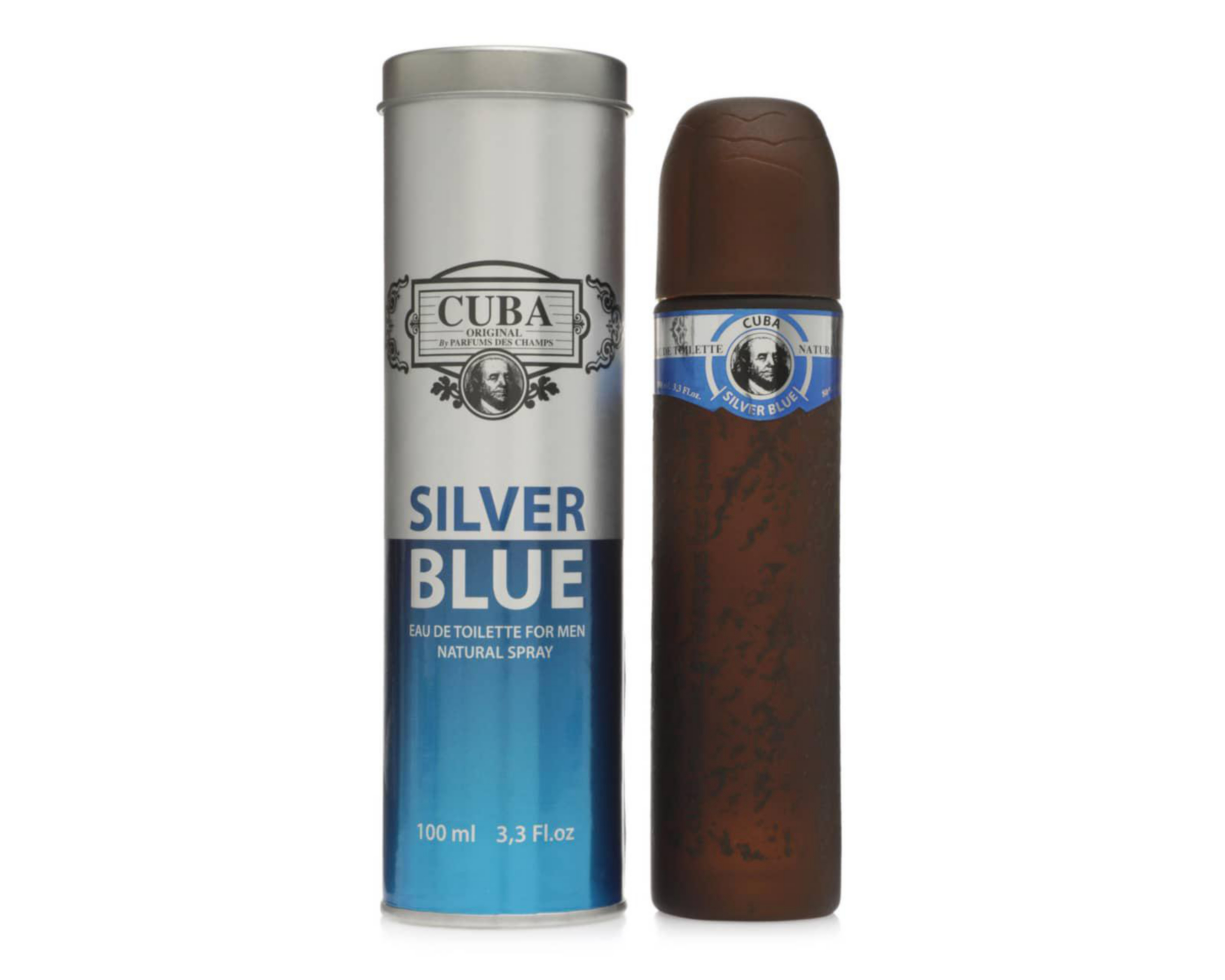 Foto 2 pulgar | Perfume Cuba Silver Blue Eau de Toilette 100 ml