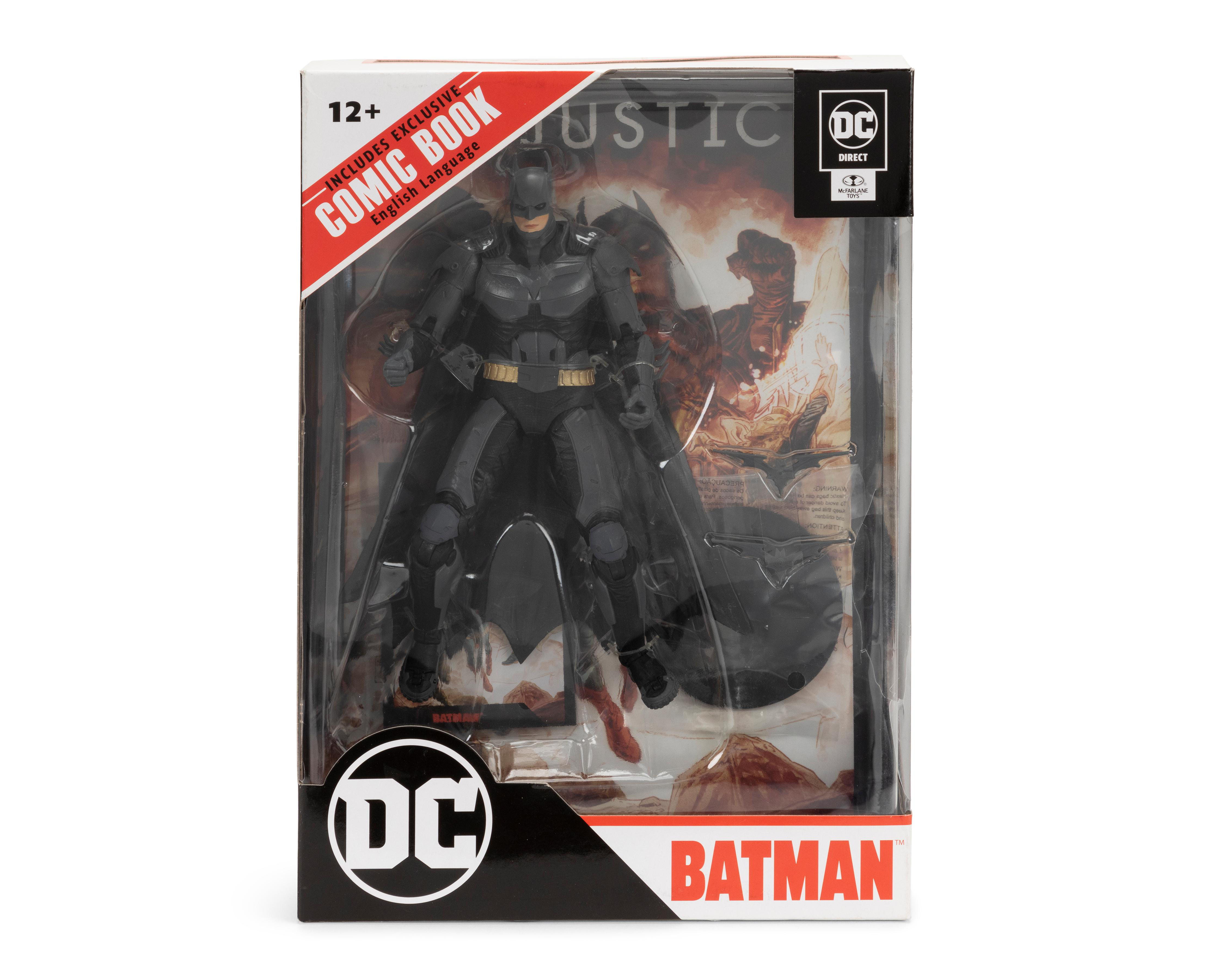 Foto 5 pulgar | Batman DC McFarlane Injustice 2 con Cómic
