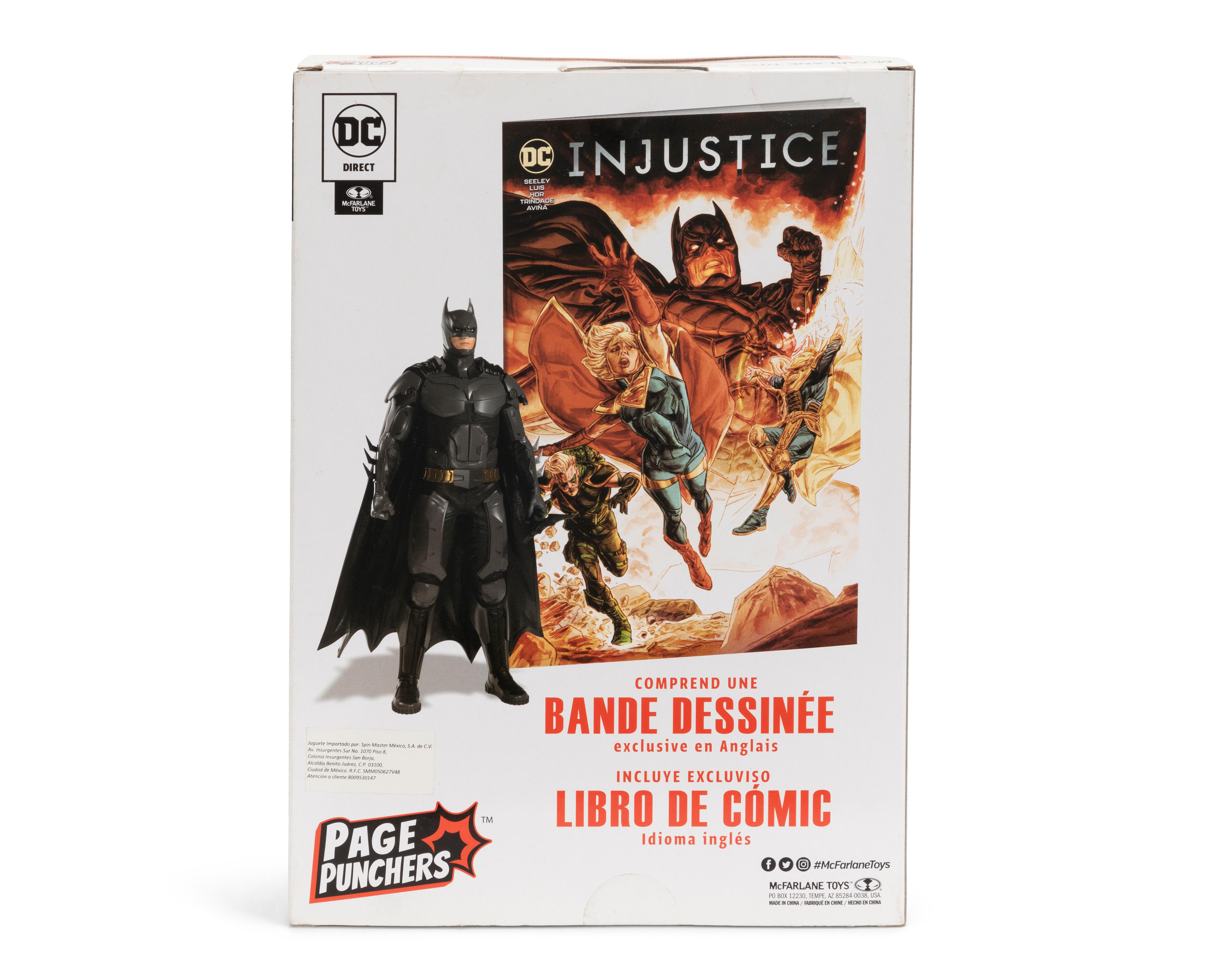 Foto 6 pulgar | Batman DC McFarlane Injustice 2 con Cómic