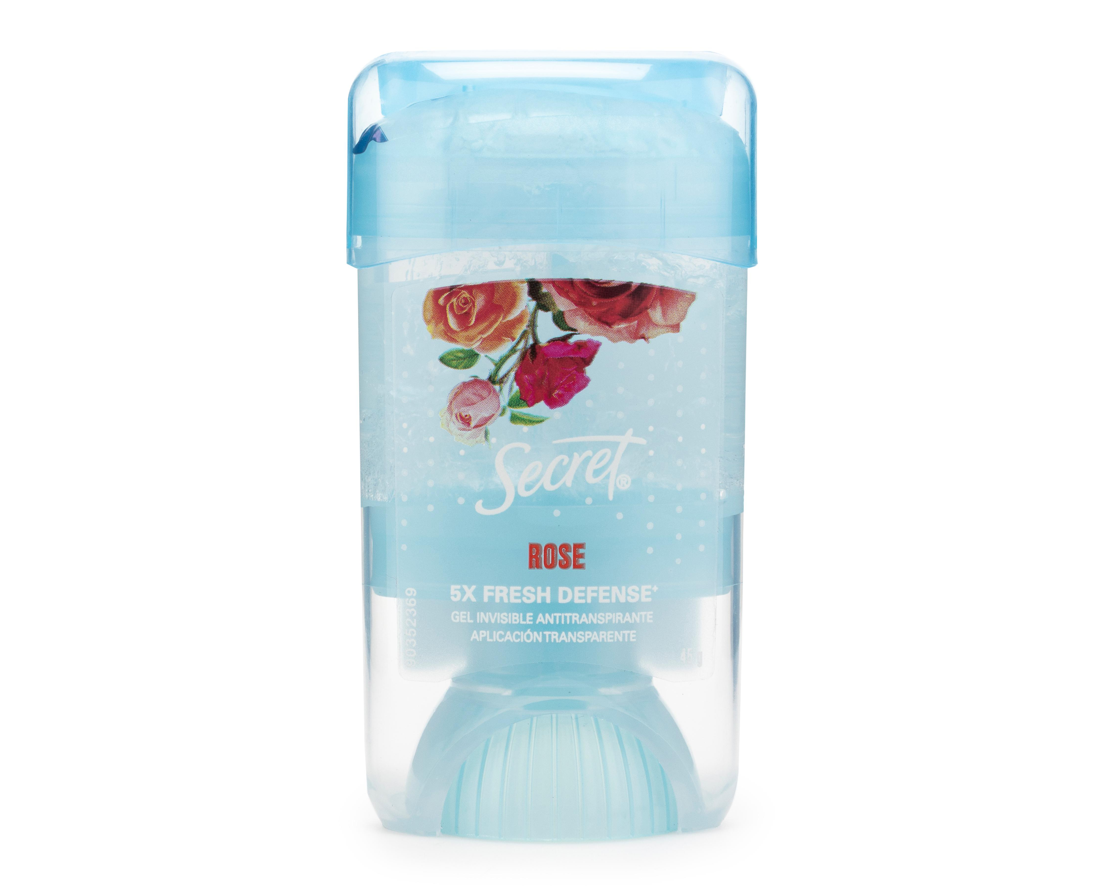 Antitranspirante Secret en Gel Rose 45 g