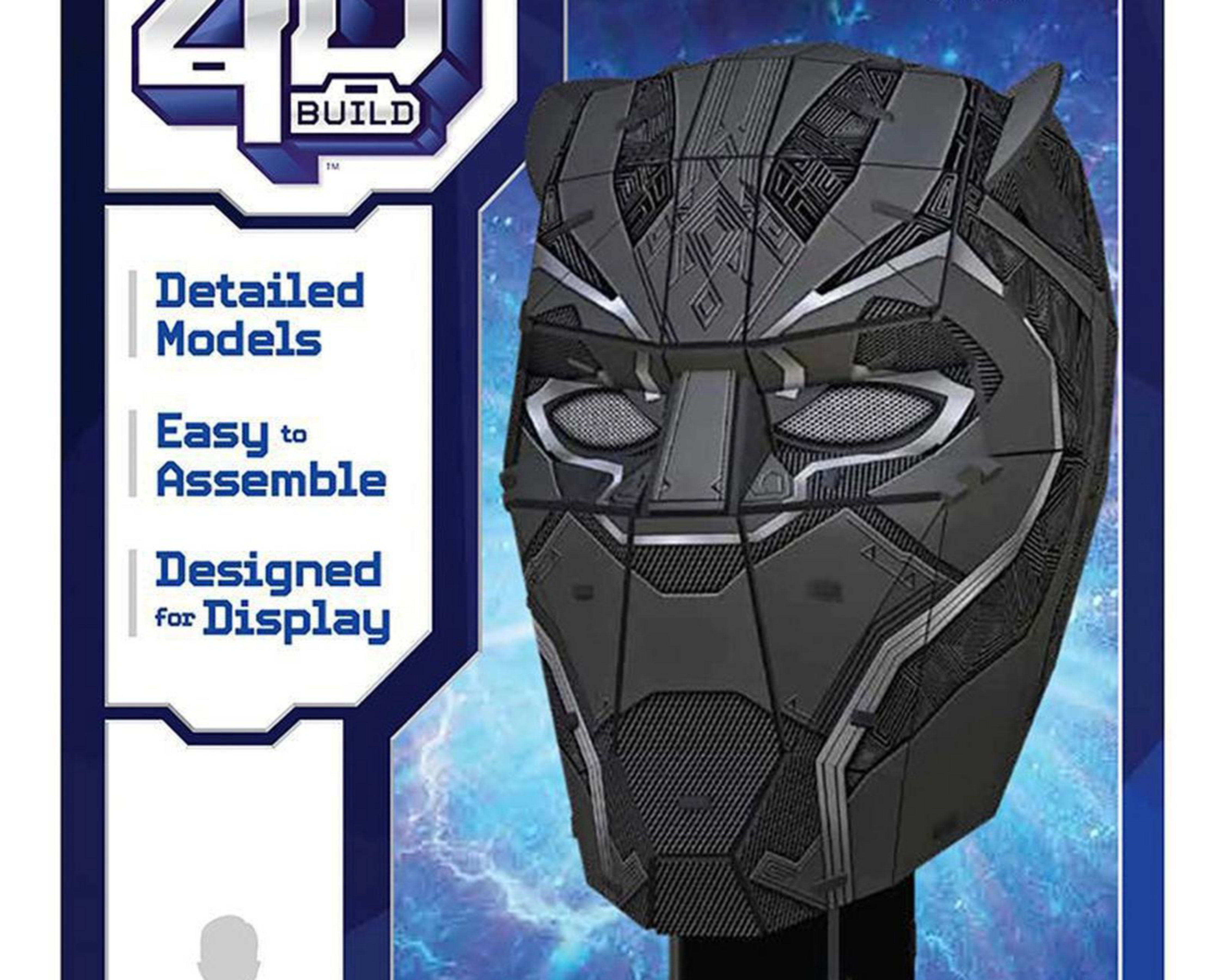 Foto 4 pulgar | Black Panther&nbsp;4D 82 Piezas