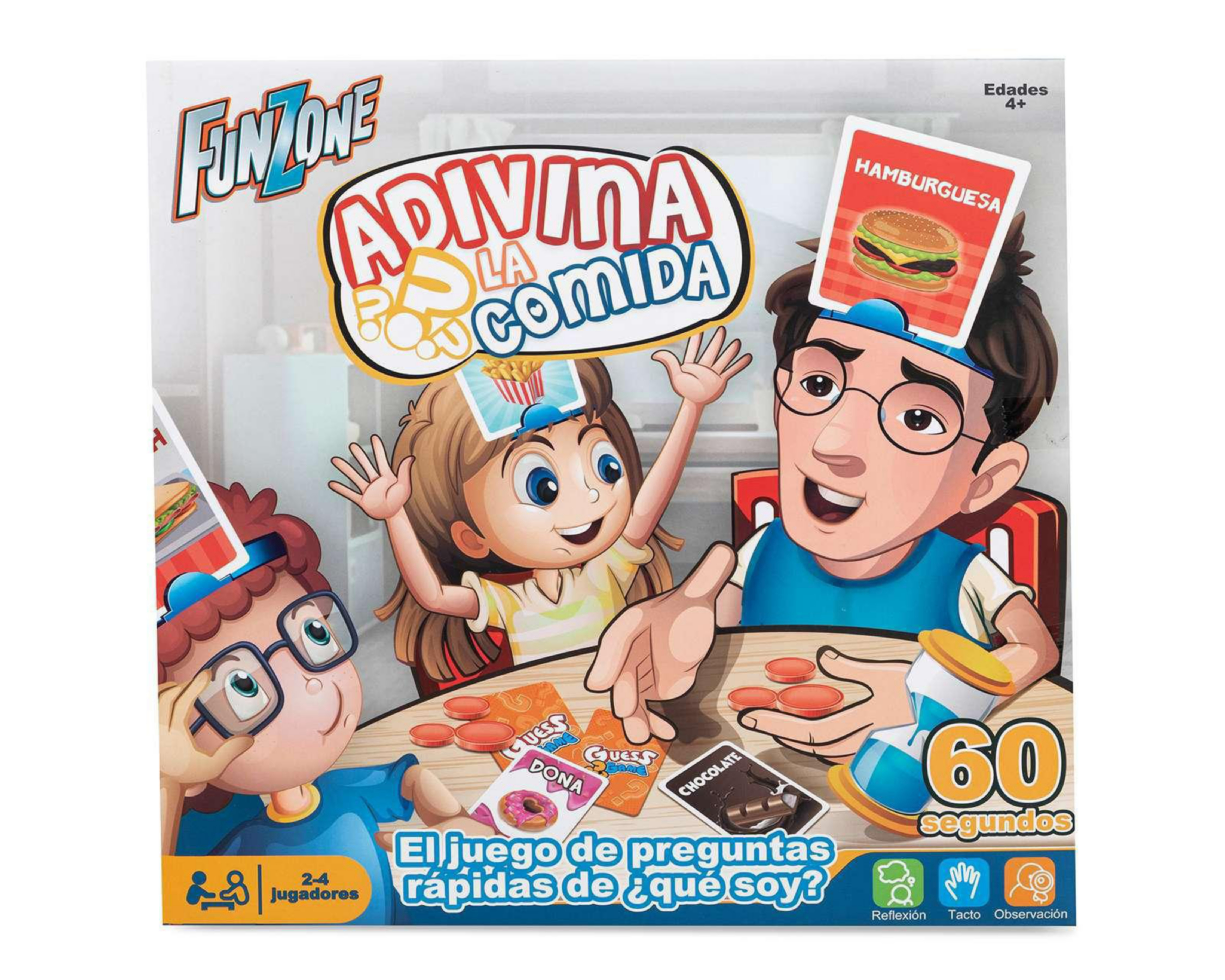 Juego de Mesa Adivina la Comida Funzone