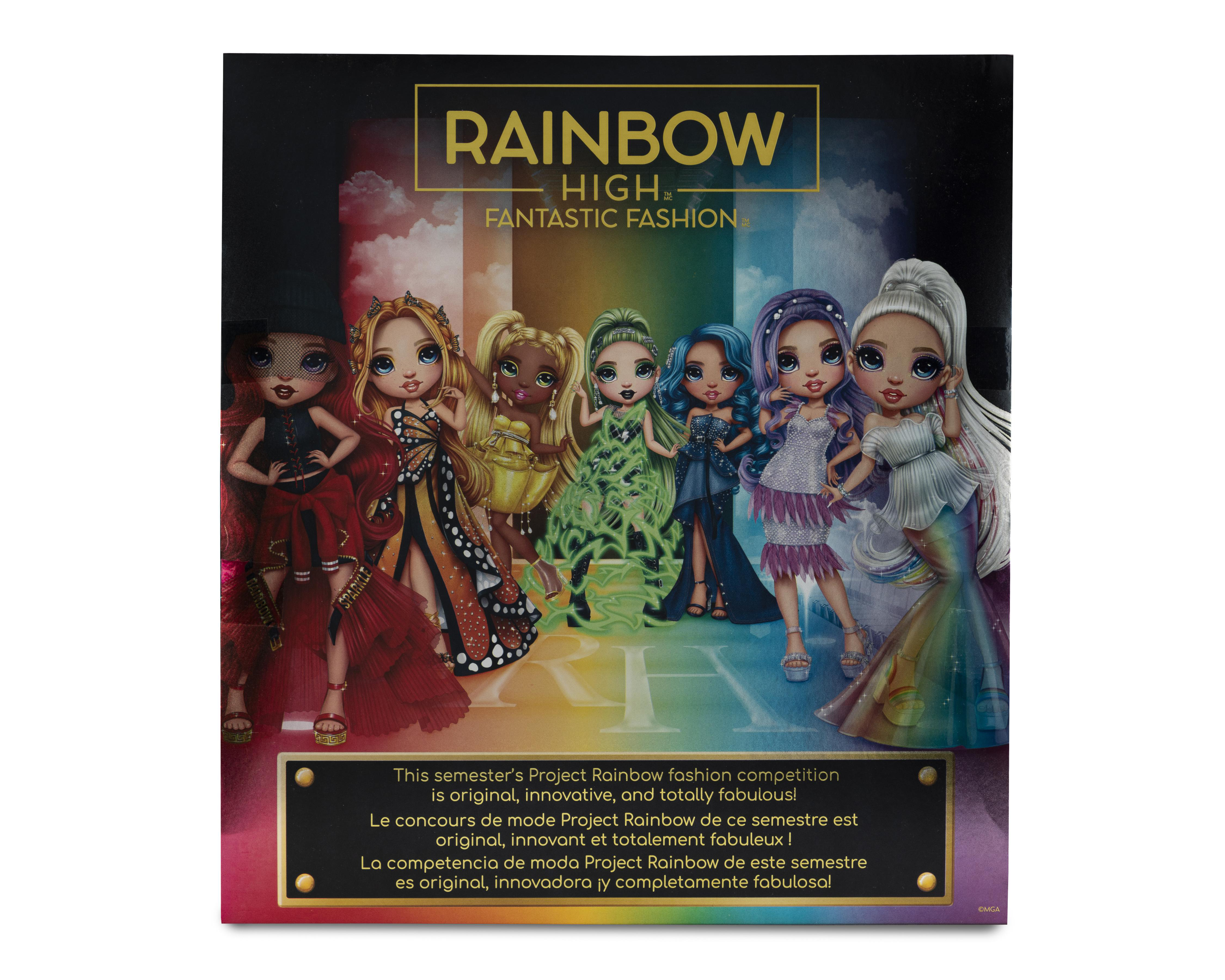 Foto 3 pulgar | Muñeca Rainbow High Fantastic Fashion Skyler Bradshaw