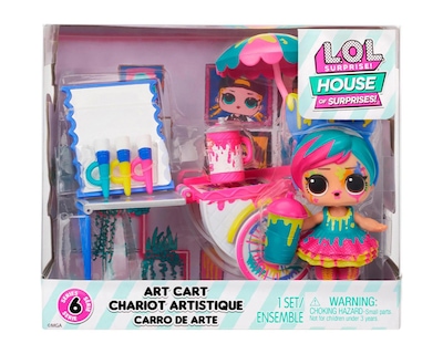 Foto 5 | Muñeca LOL Surprise Carro de Arte
