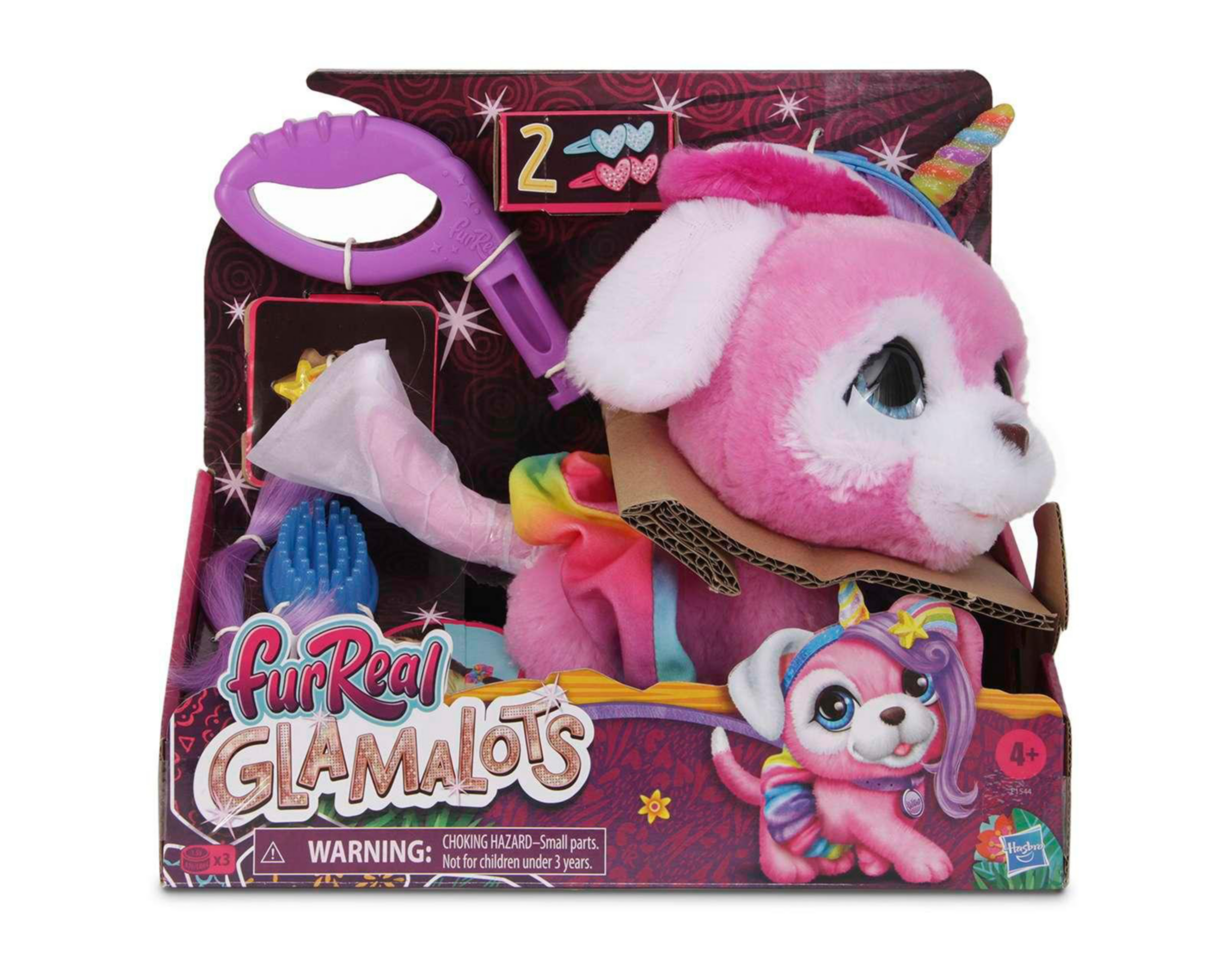 Foto 4 pulgar | Mascota Glamalots Furreal Friends con Accesorios