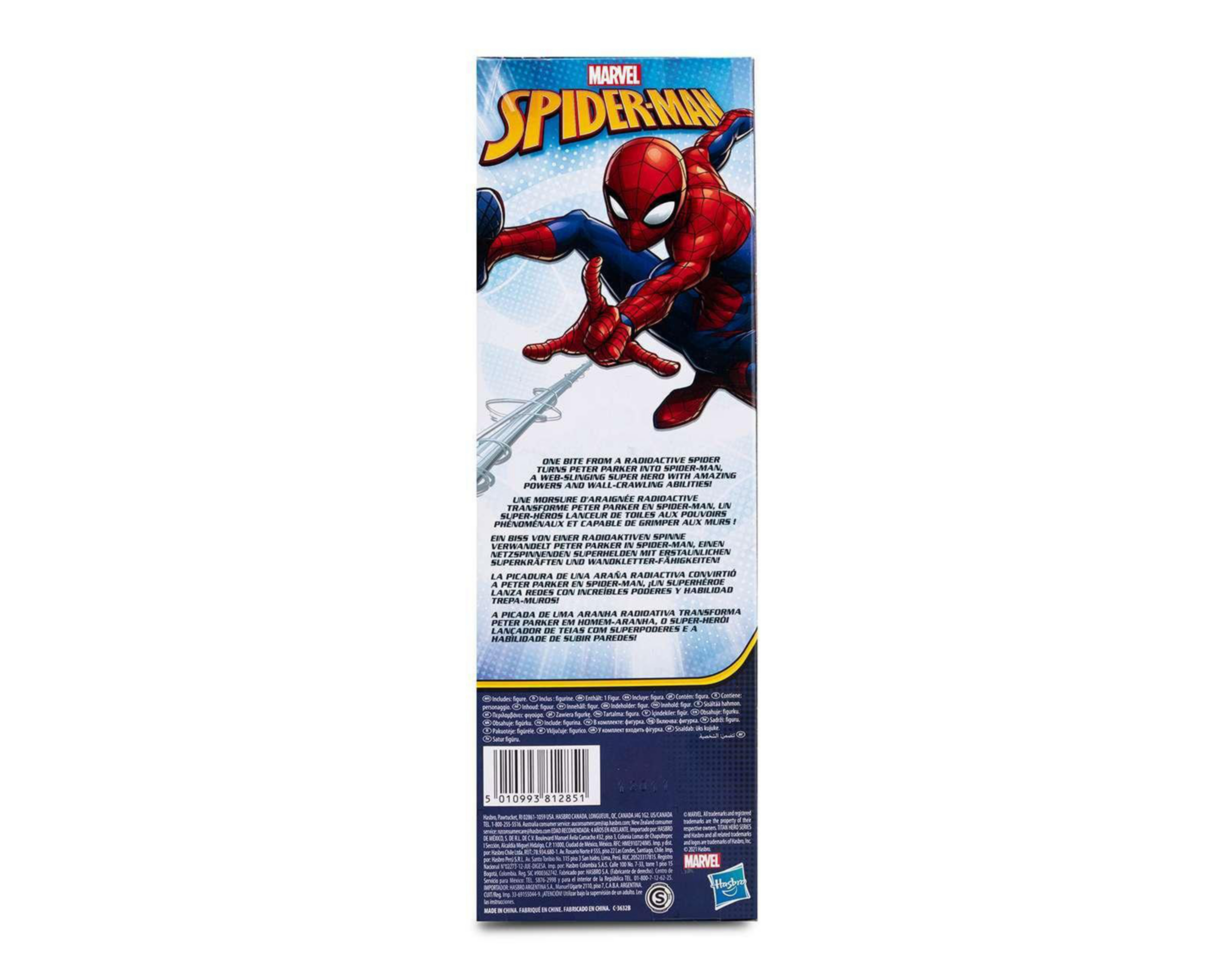 Foto 6 pulgar | Spiderman Marvel Titan Hero Series