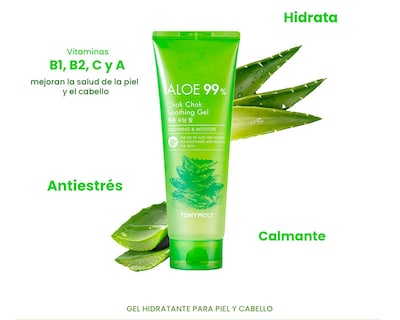 Foto 2 | Gel Hidratante con Aloe Tony Moly Chok Chok 250 ml