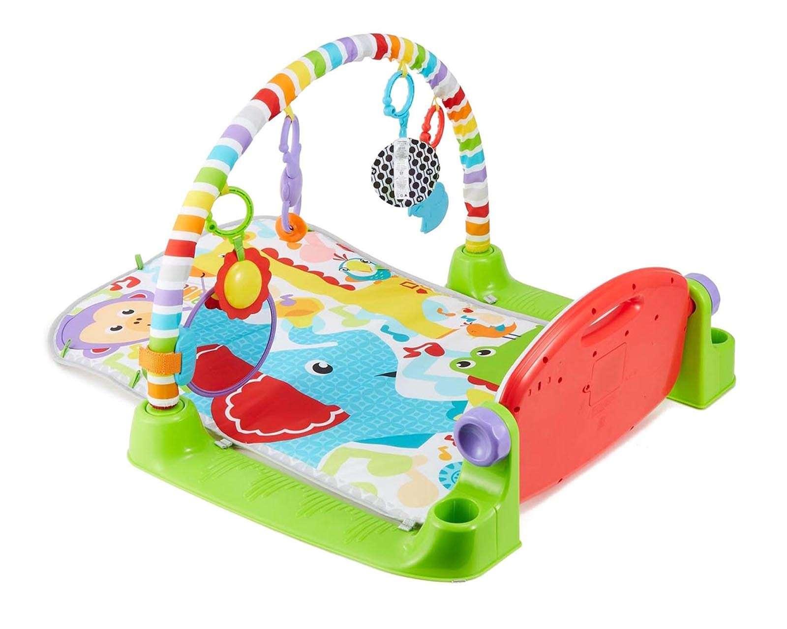 Foto 3 pulgar | Gimnasio Deluxe Piano Pataditas Musicales Fisher Price