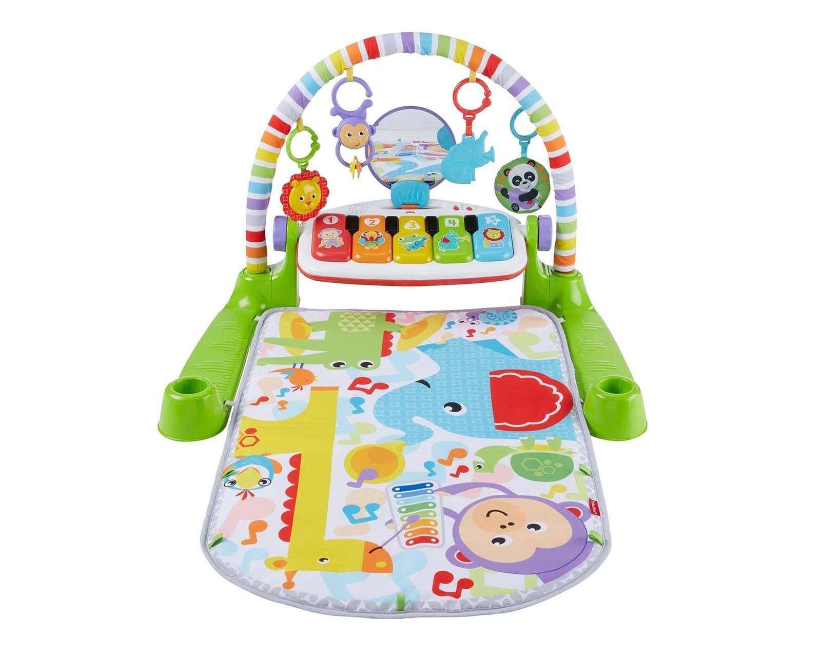 Foto 6 pulgar | Gimnasio Deluxe Piano Pataditas Musicales Fisher Price