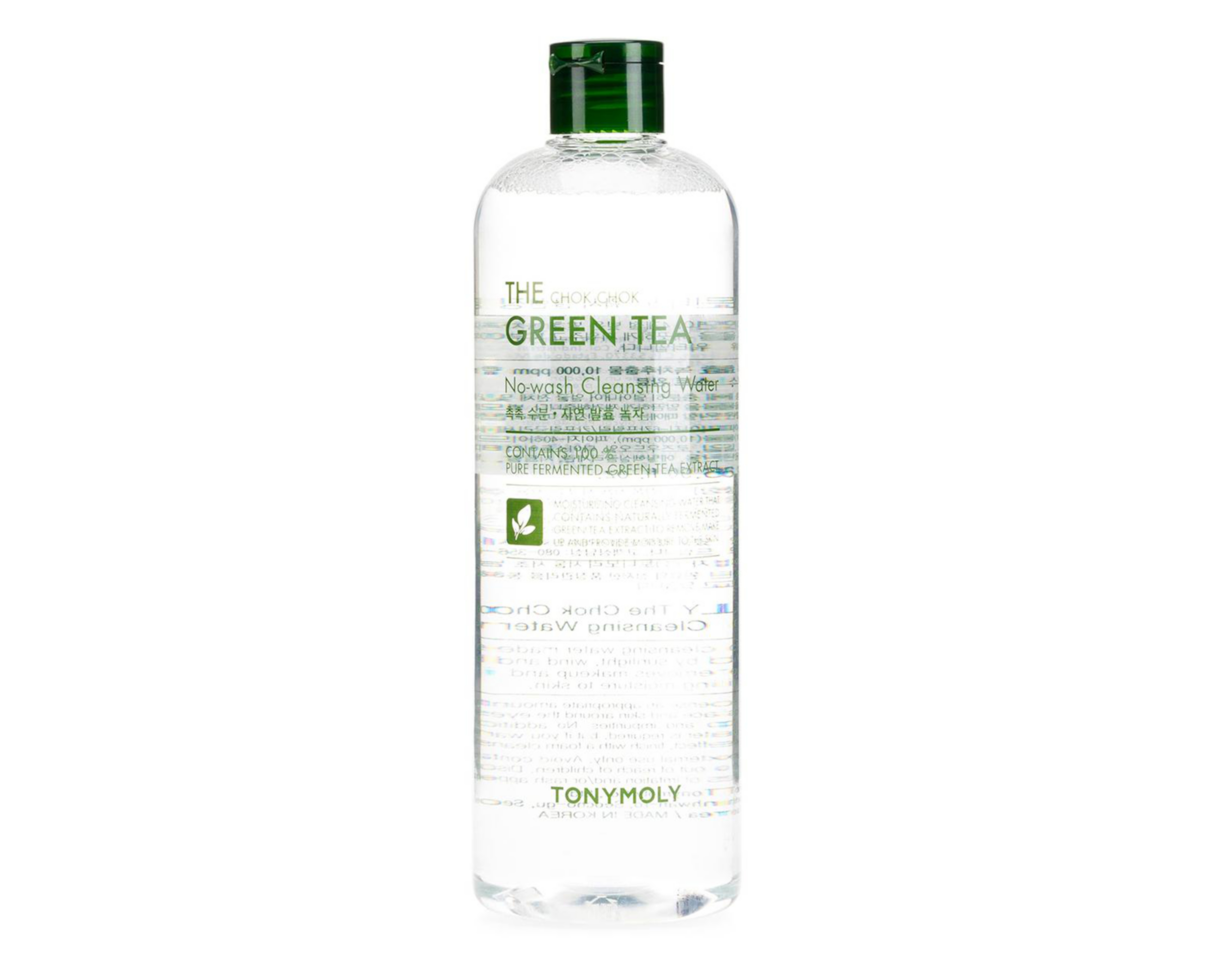 Agua Limpiadora Tony Moly de Té Verde 500 ml