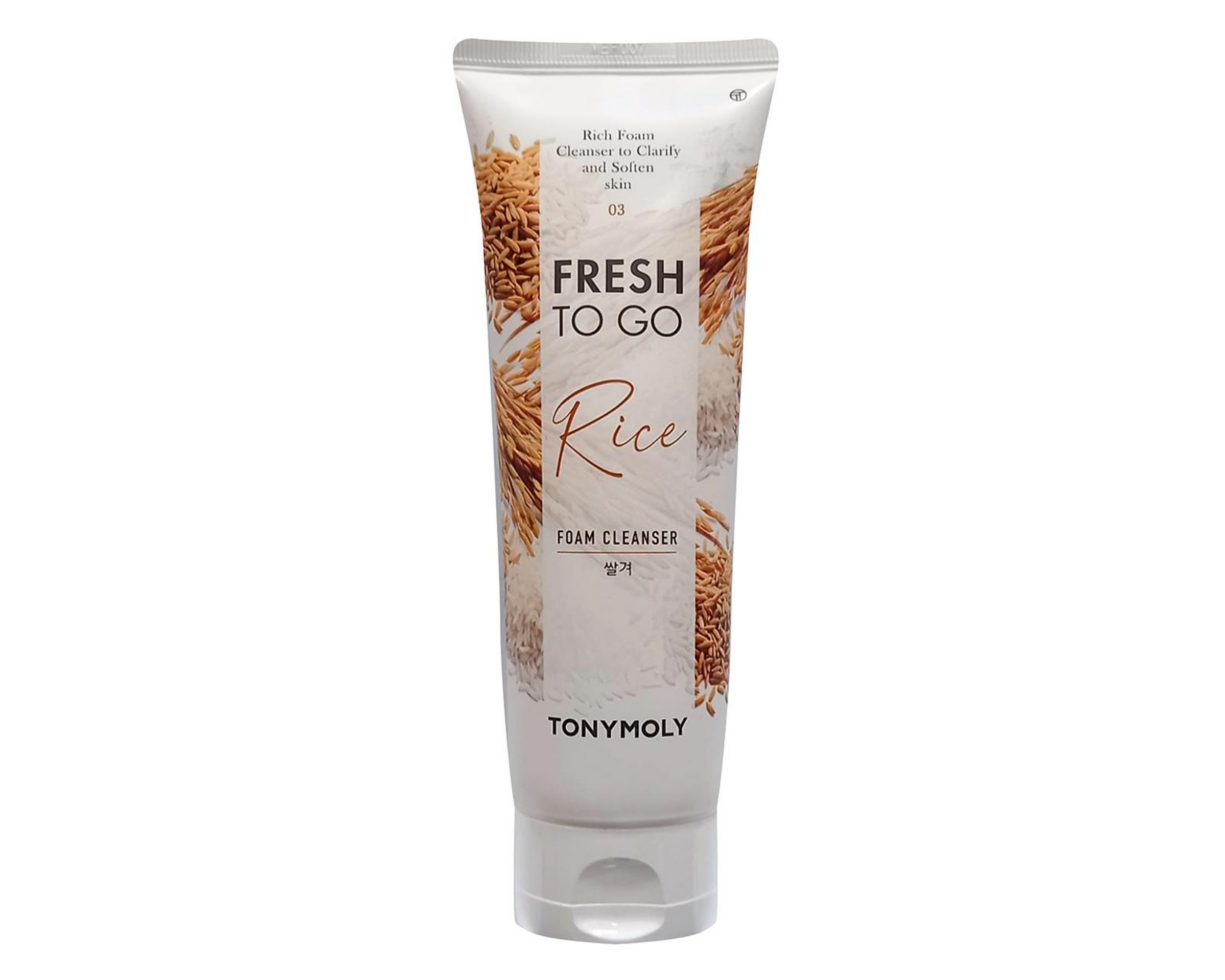 Foto 2 pulgar | Espuma Limpiadora con Extracto de Arroz Tony Moly Fresh To Go 170 g