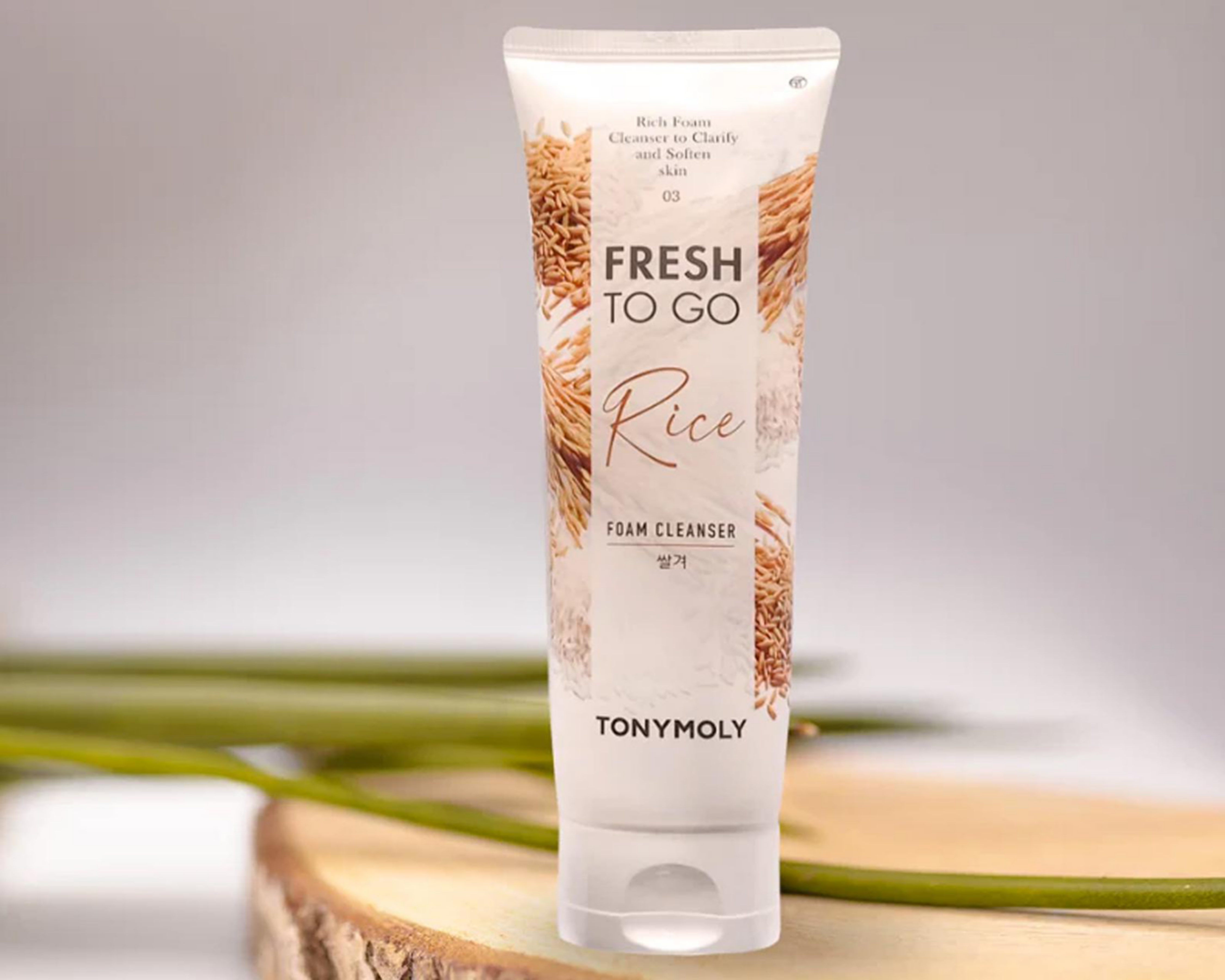 Foto 3 pulgar | Espuma Limpiadora con Extracto de Arroz Tony Moly Fresh To Go 170 g