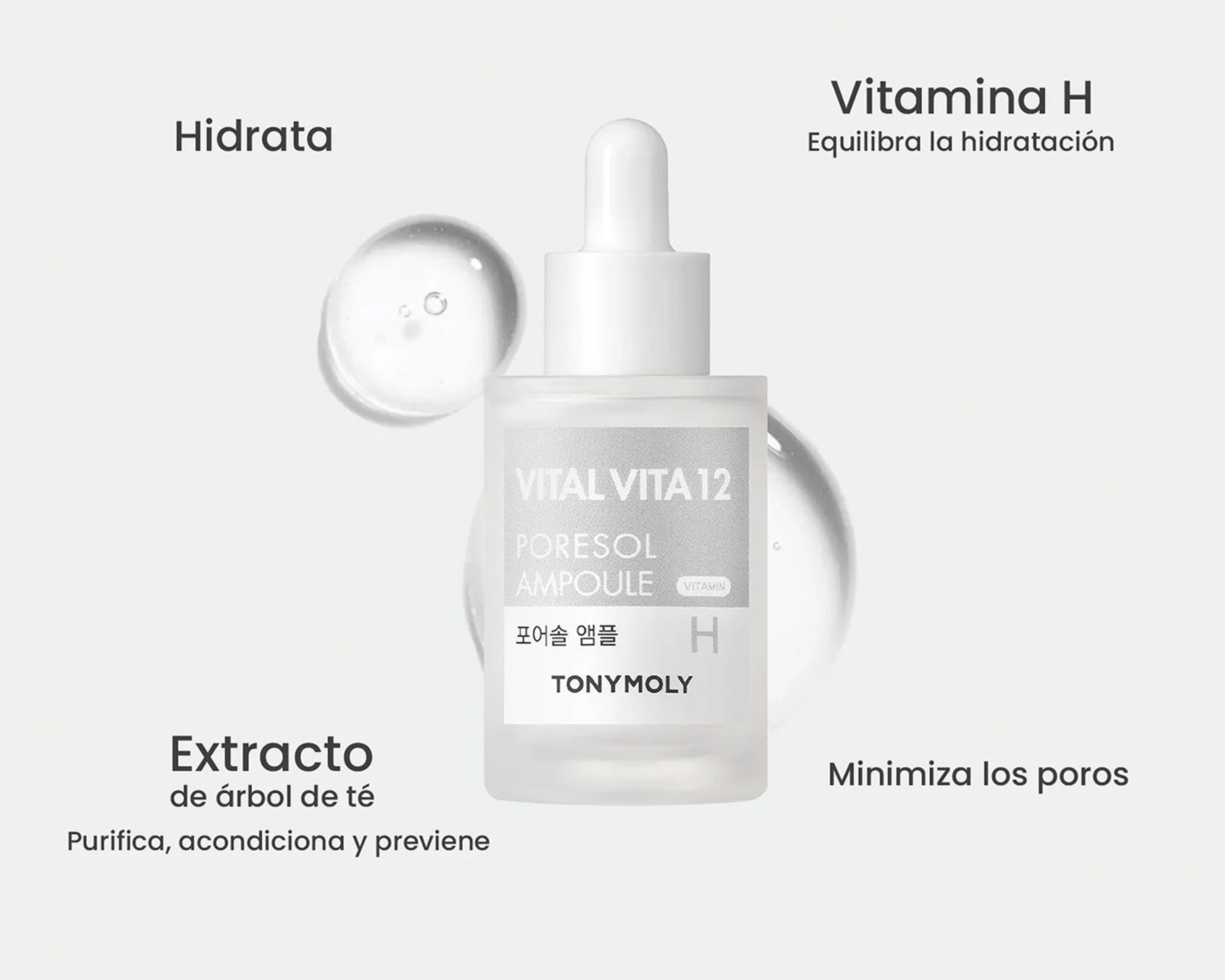 Foto 3 pulgar | Suero Facial con Vitaminas Tony Moly Vital Vita 12 30 ml