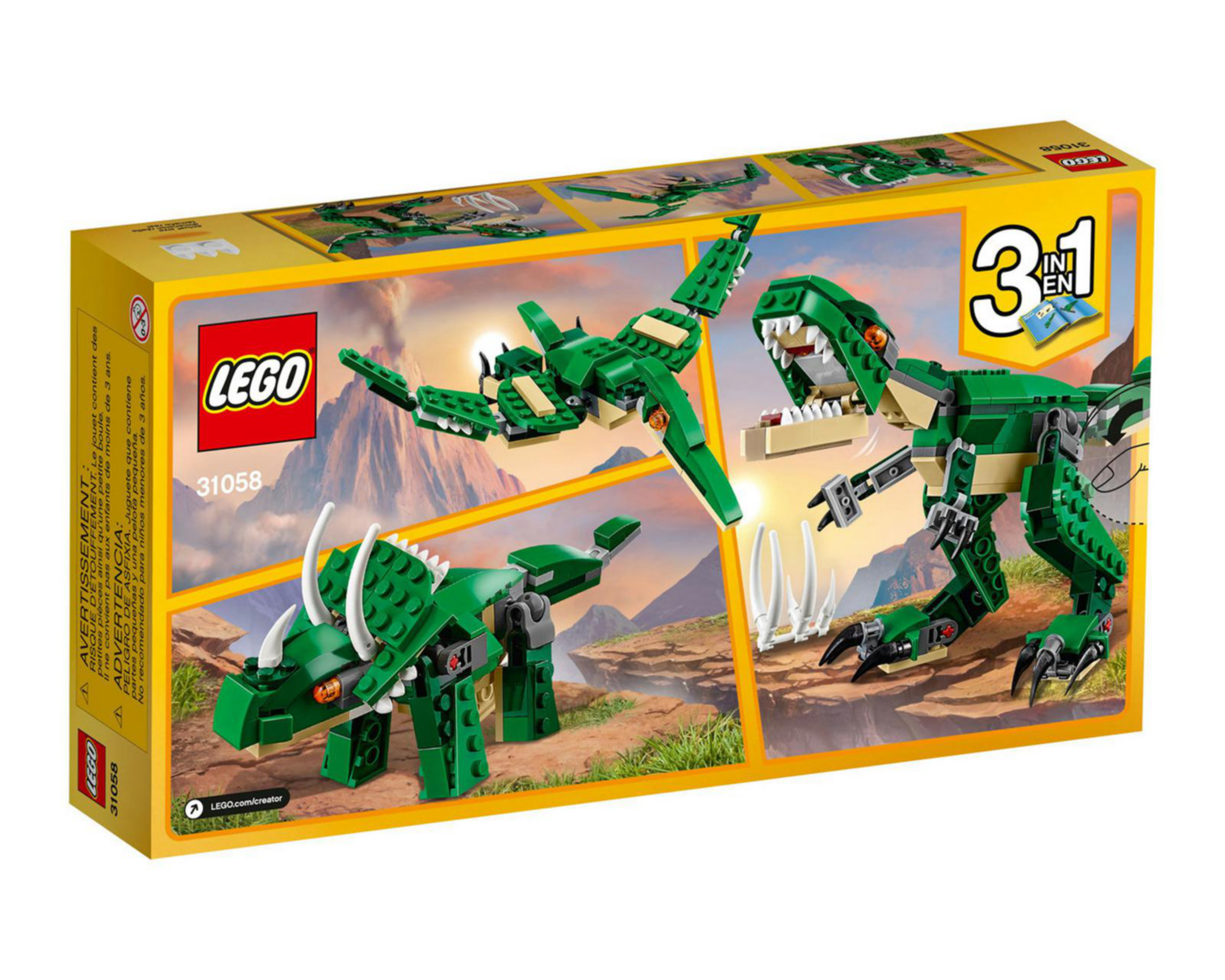 Foto 9 | LEGO Creator: Grandes dinosaurios