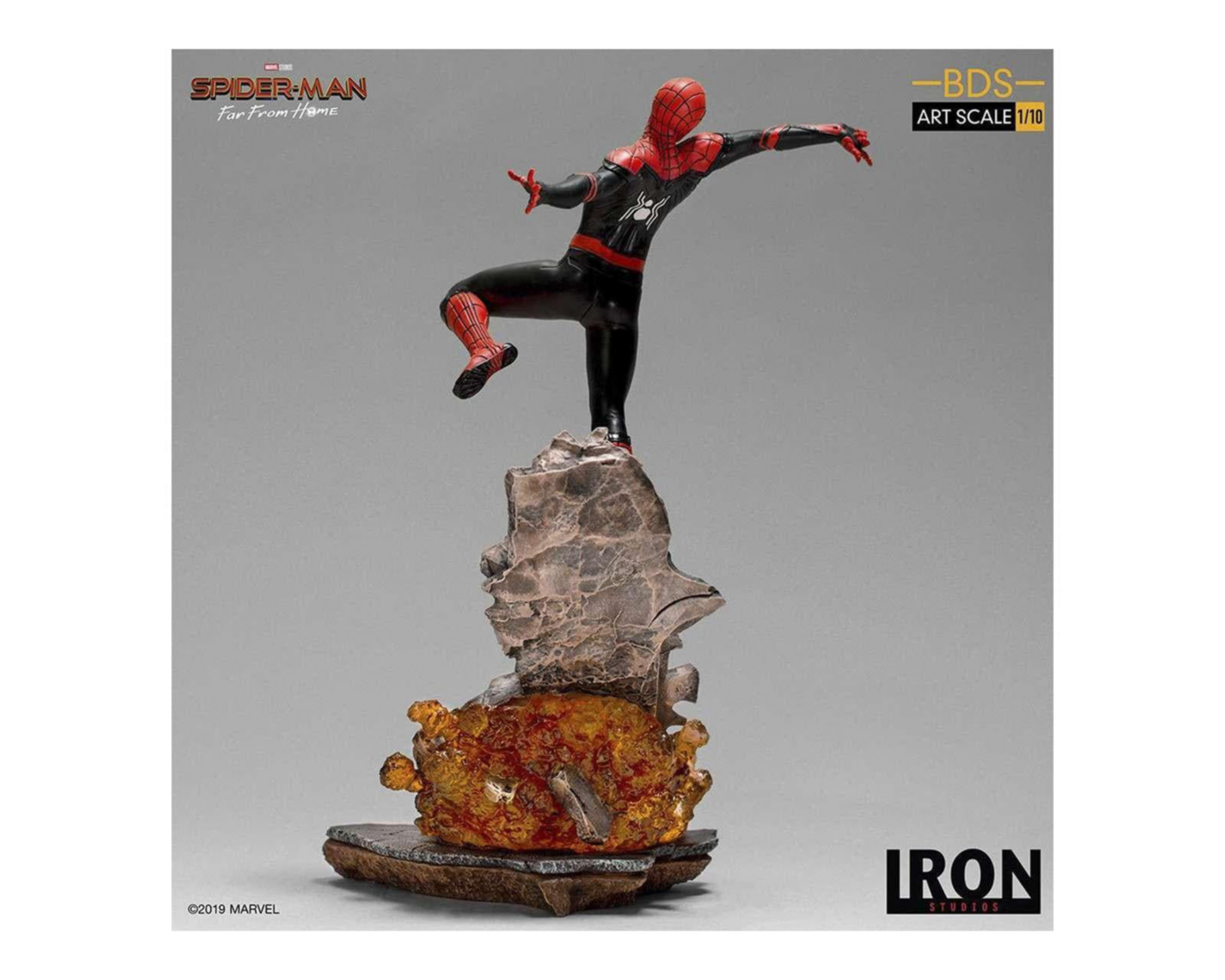 Foto 3 pulgar | Iron Studios Spider-Man Far From Home