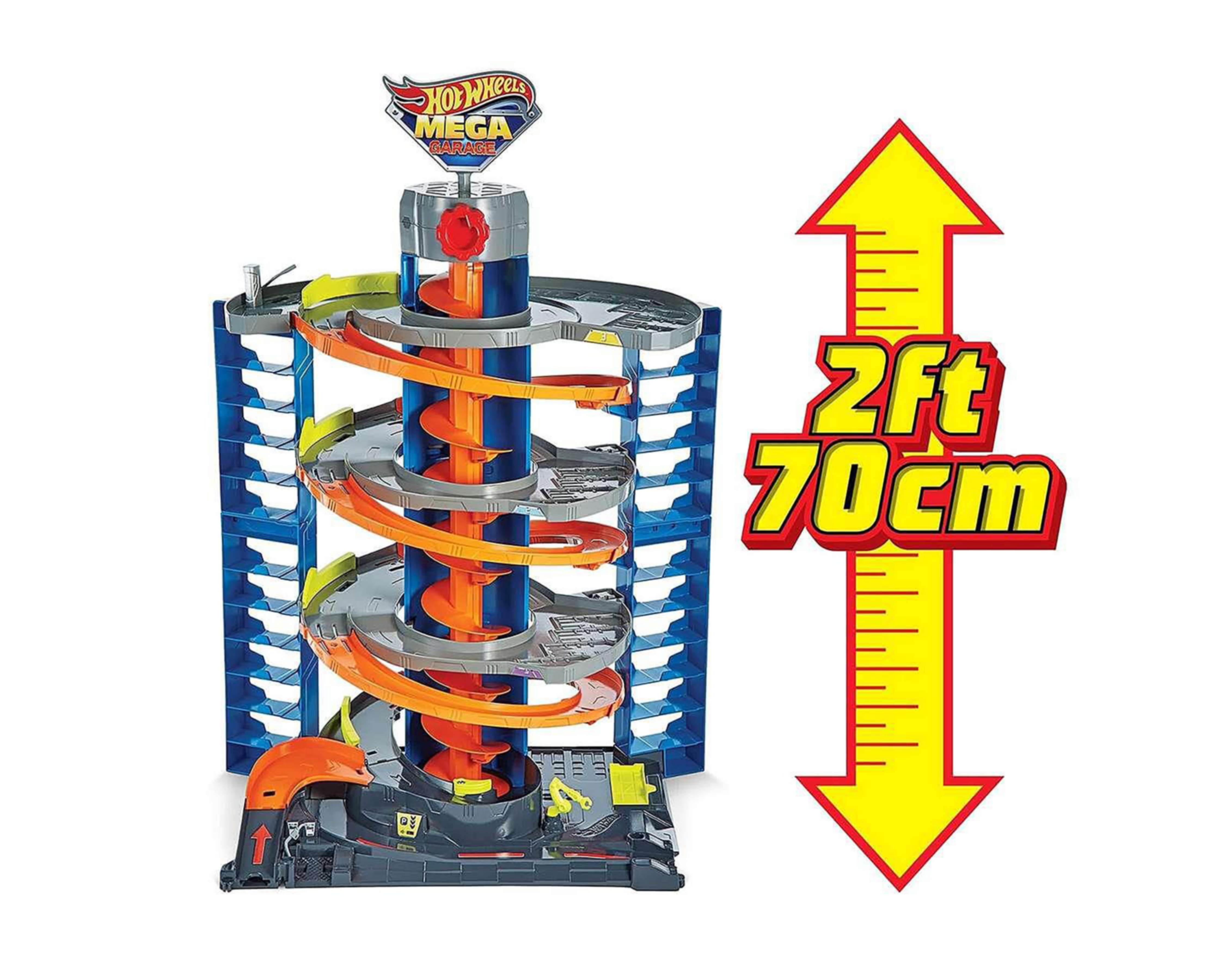 Foto 5 pulgar | Pista Hot Wheels Mega Garage