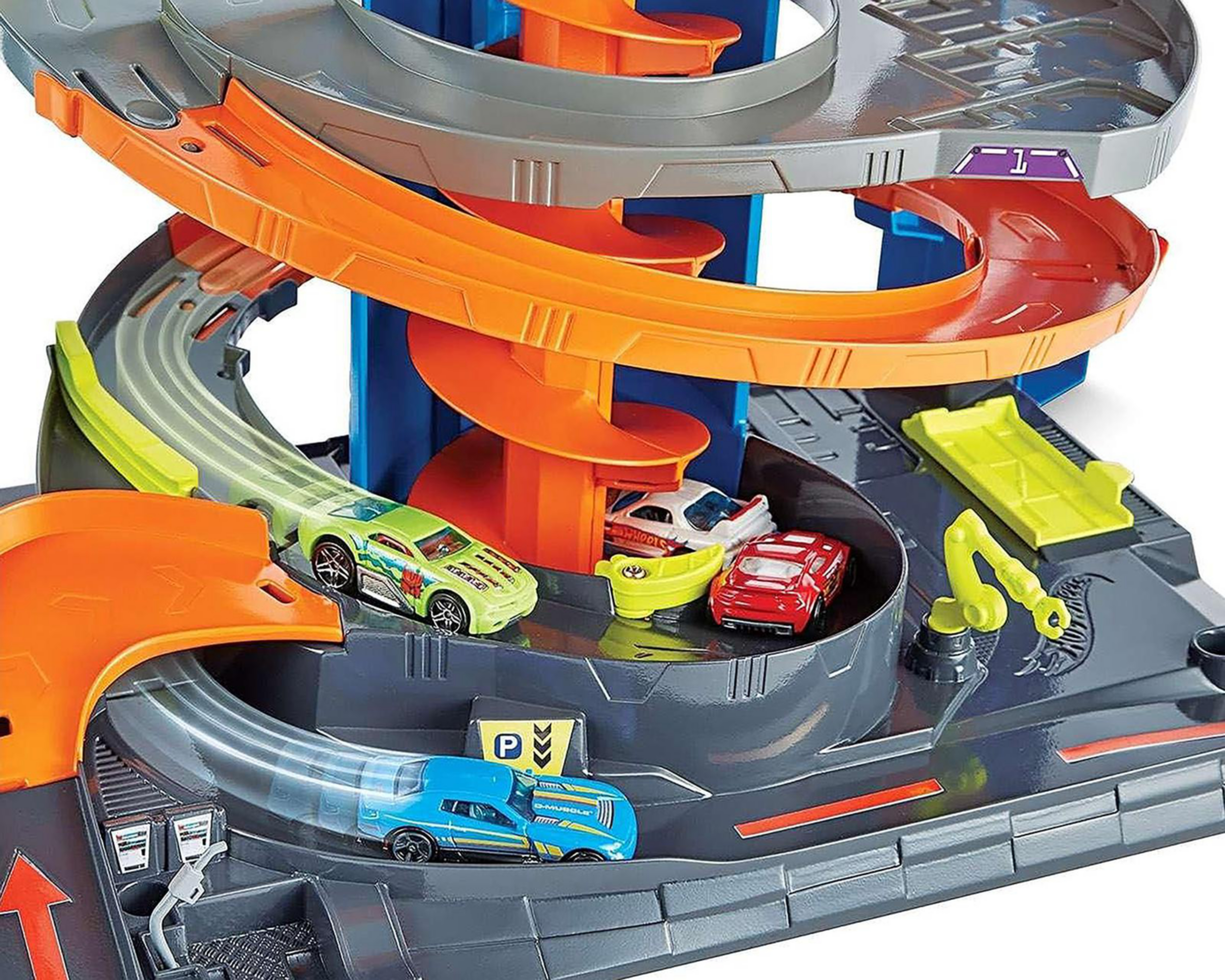 Foto 7 pulgar | Pista Hot Wheels Mega Garage