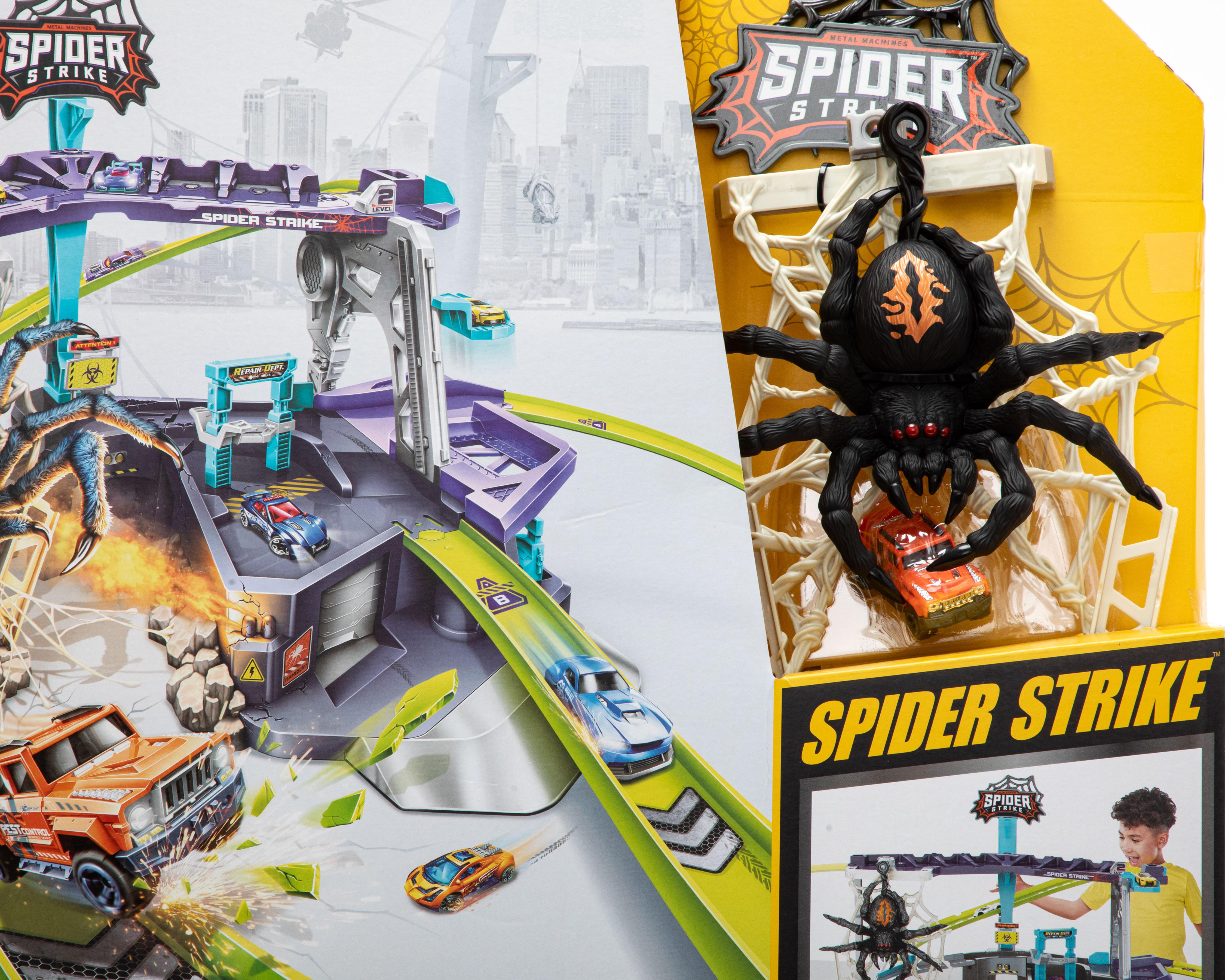 Foto 4 pulgar | Pista de Carreras Zuru Metal Machines Spider Strike