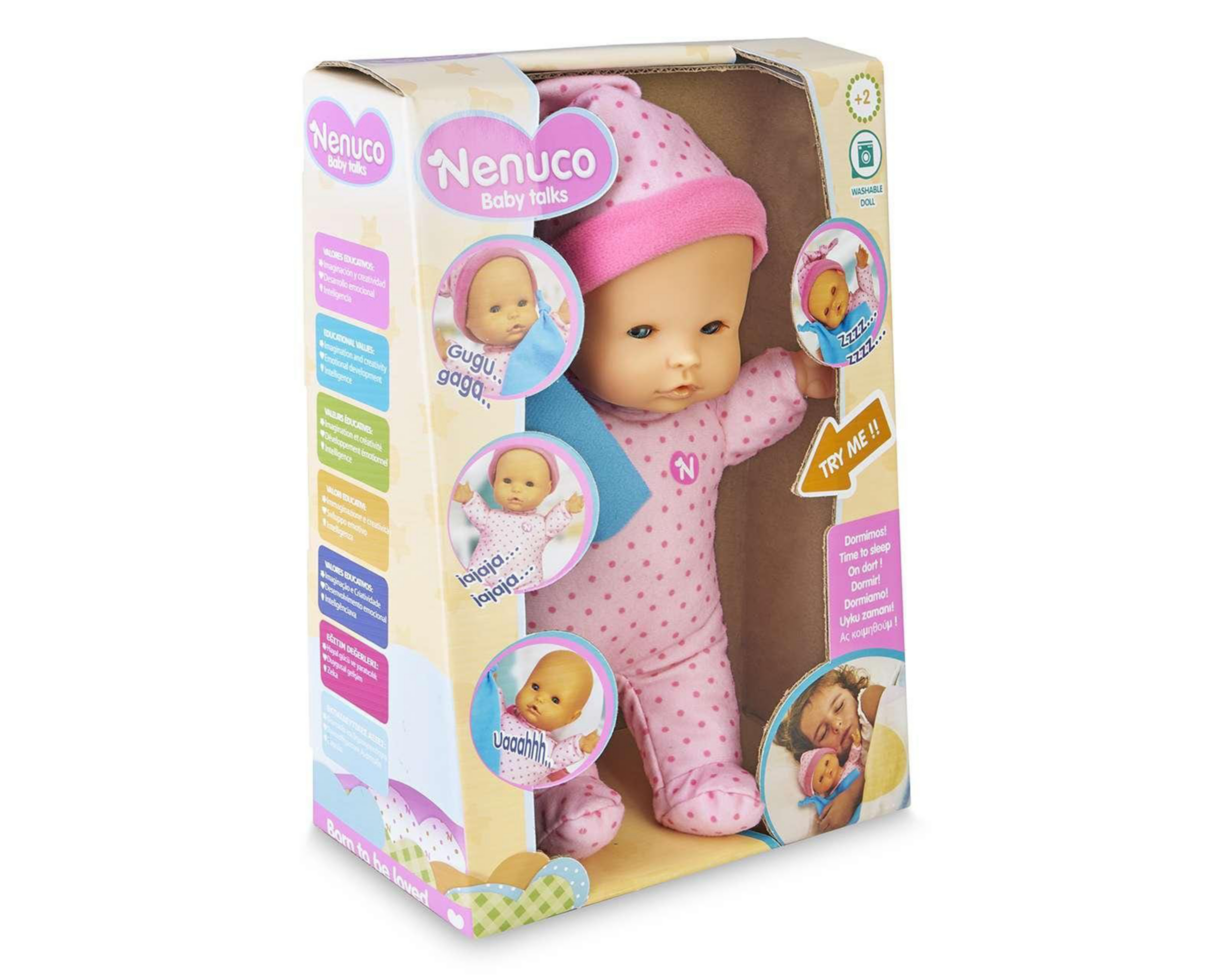 Foto 2 | Muñeca Nenuco Hora de Dormir
