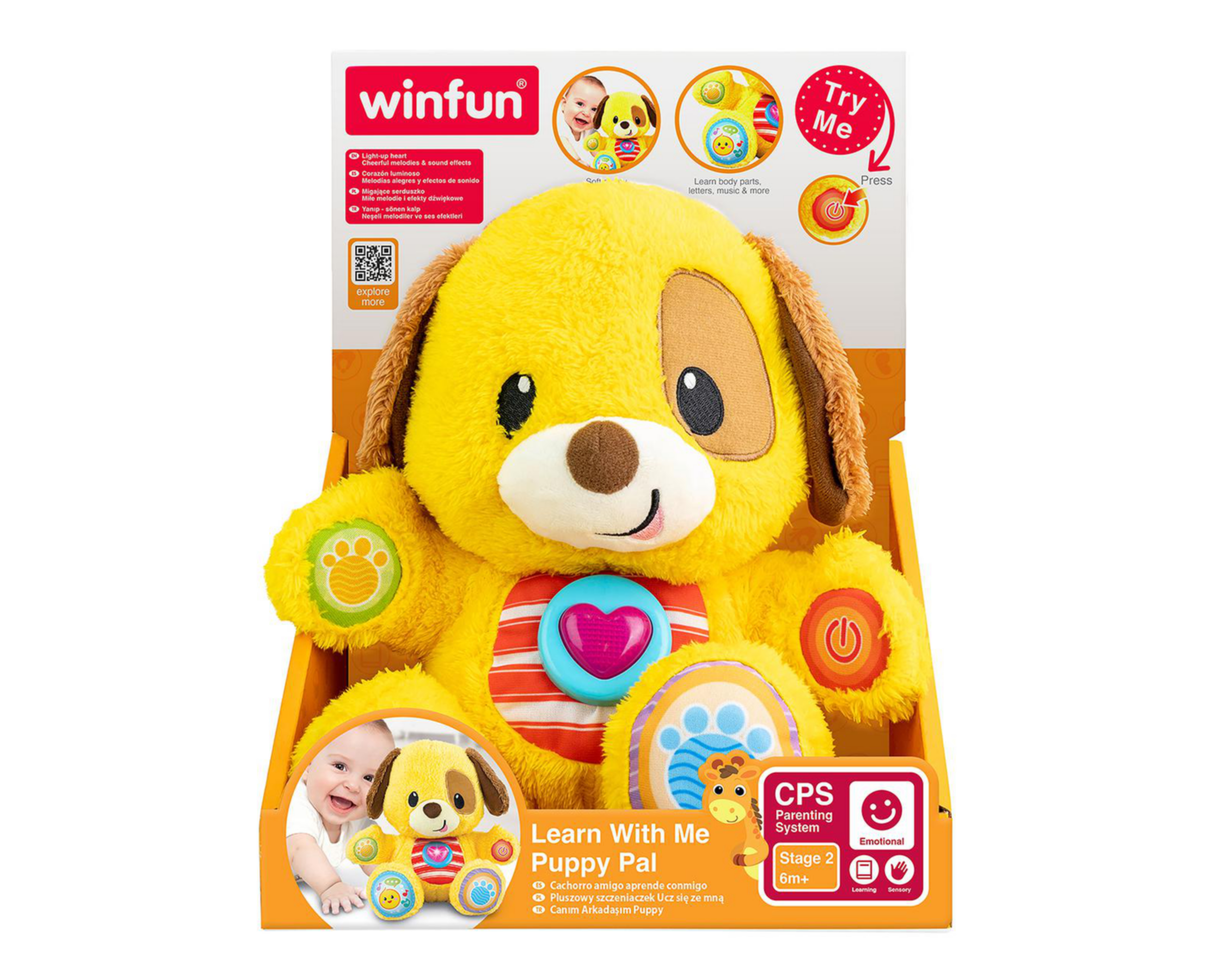 Perrito de Peluche Winfun Musical