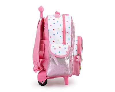 Foto 3 | Mochila con Ruedas Disney Rosa