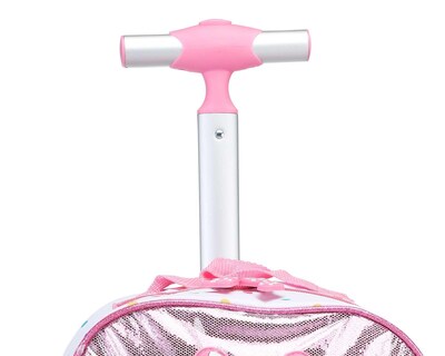 Foto 5 | Mochila con Ruedas Disney Rosa
