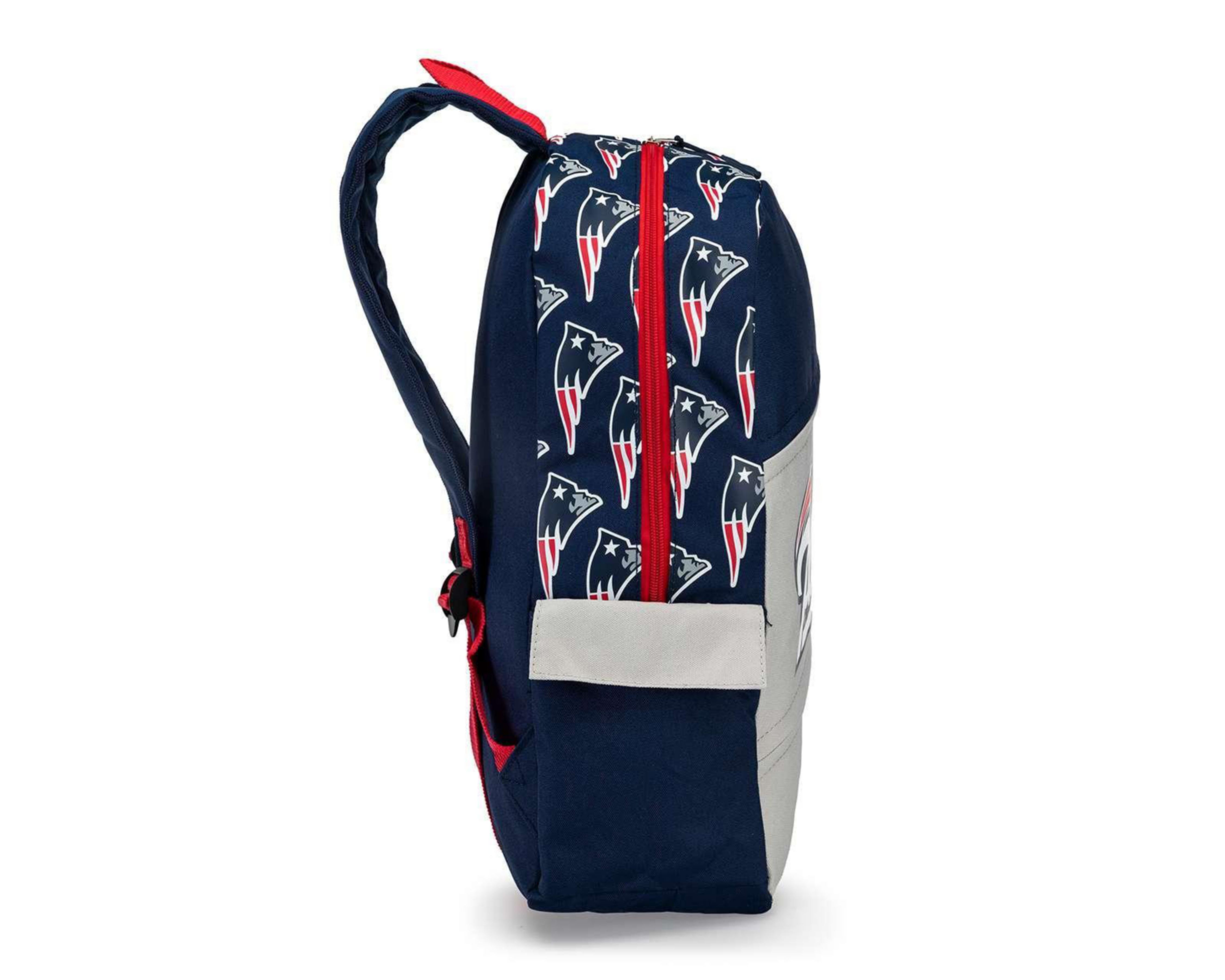 Foto 4 pulgar | Mochila NFL New England Patriots Gris