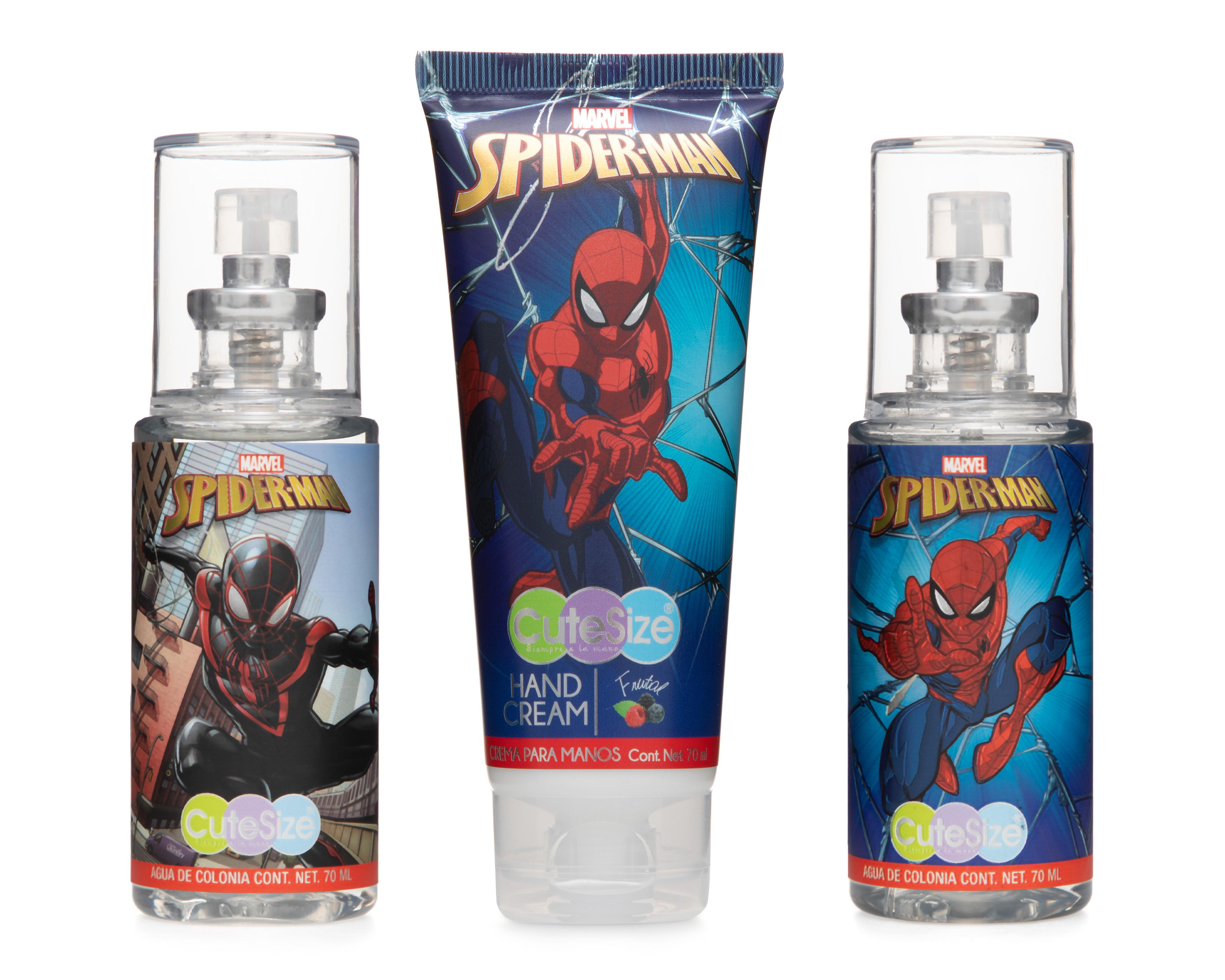 Foto 2 pulgar | Loción y Crema Corporal para Niño Spider-Man 3 Piezas