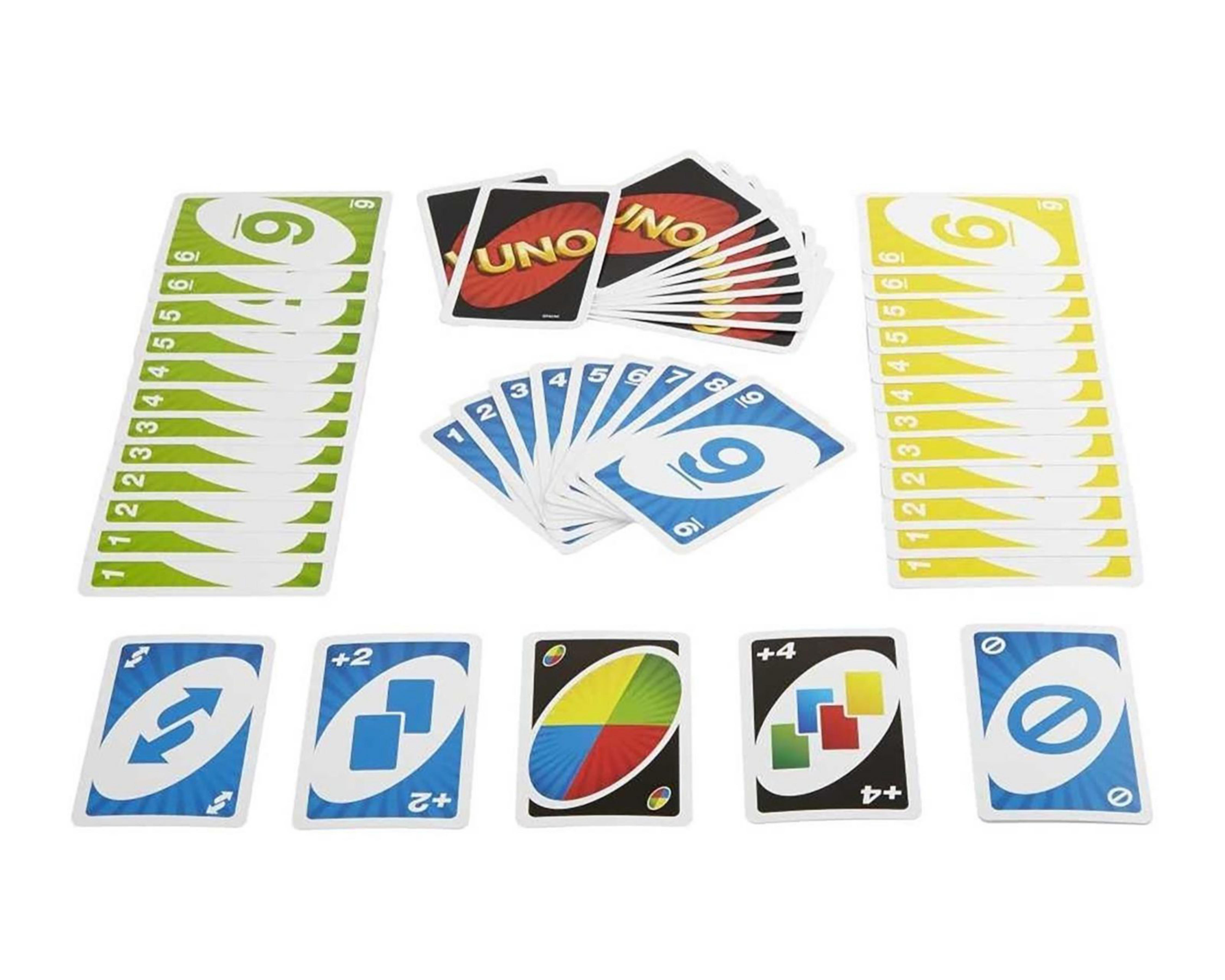 Foto 4 pulgar | Juego de Cartas UNO Mattel