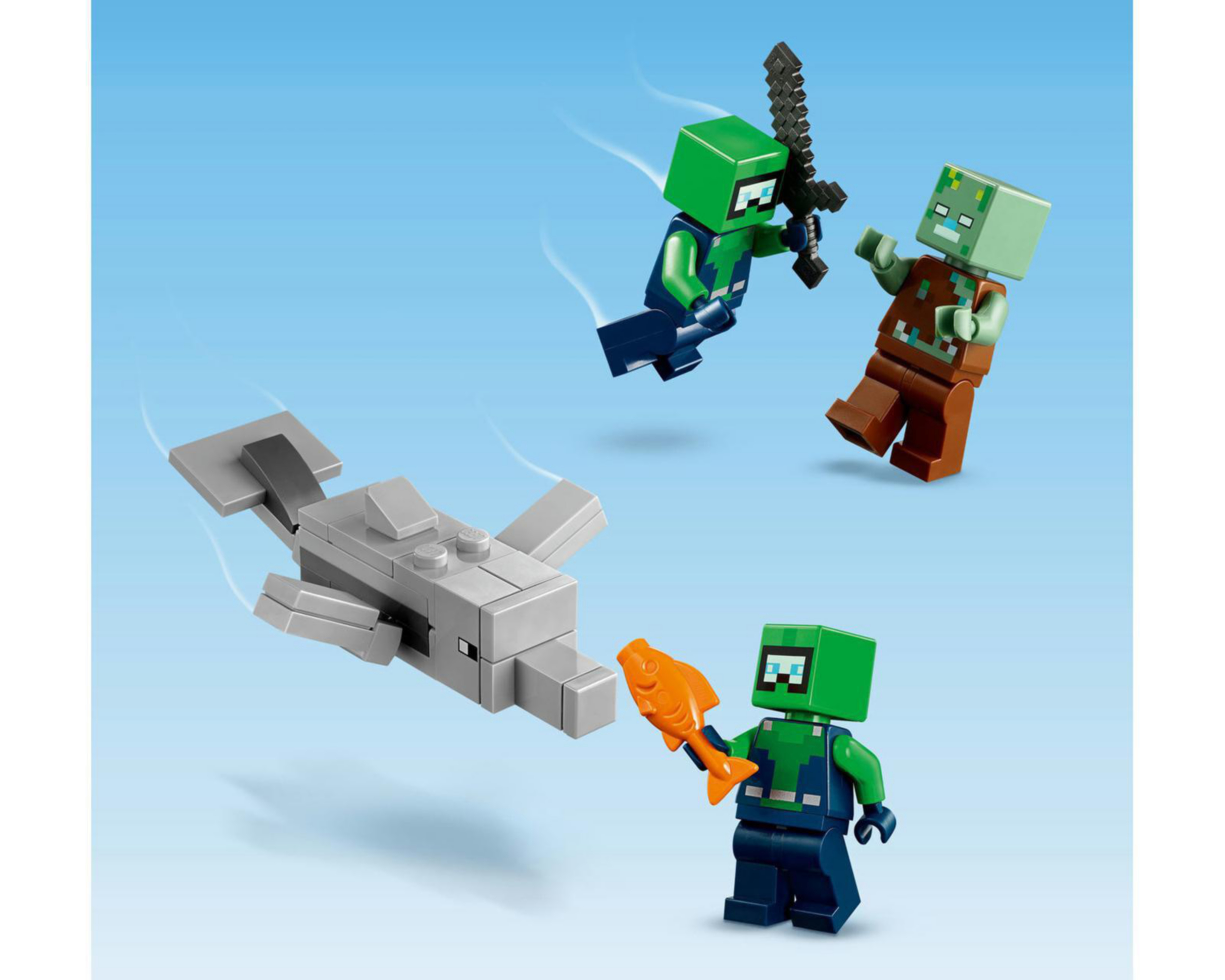 Foto 7 pulgar | LEGO Minecraft: La Casa-Ajolote