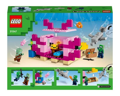 Foto 9 | LEGO Minecraft: La Casa-Ajolote