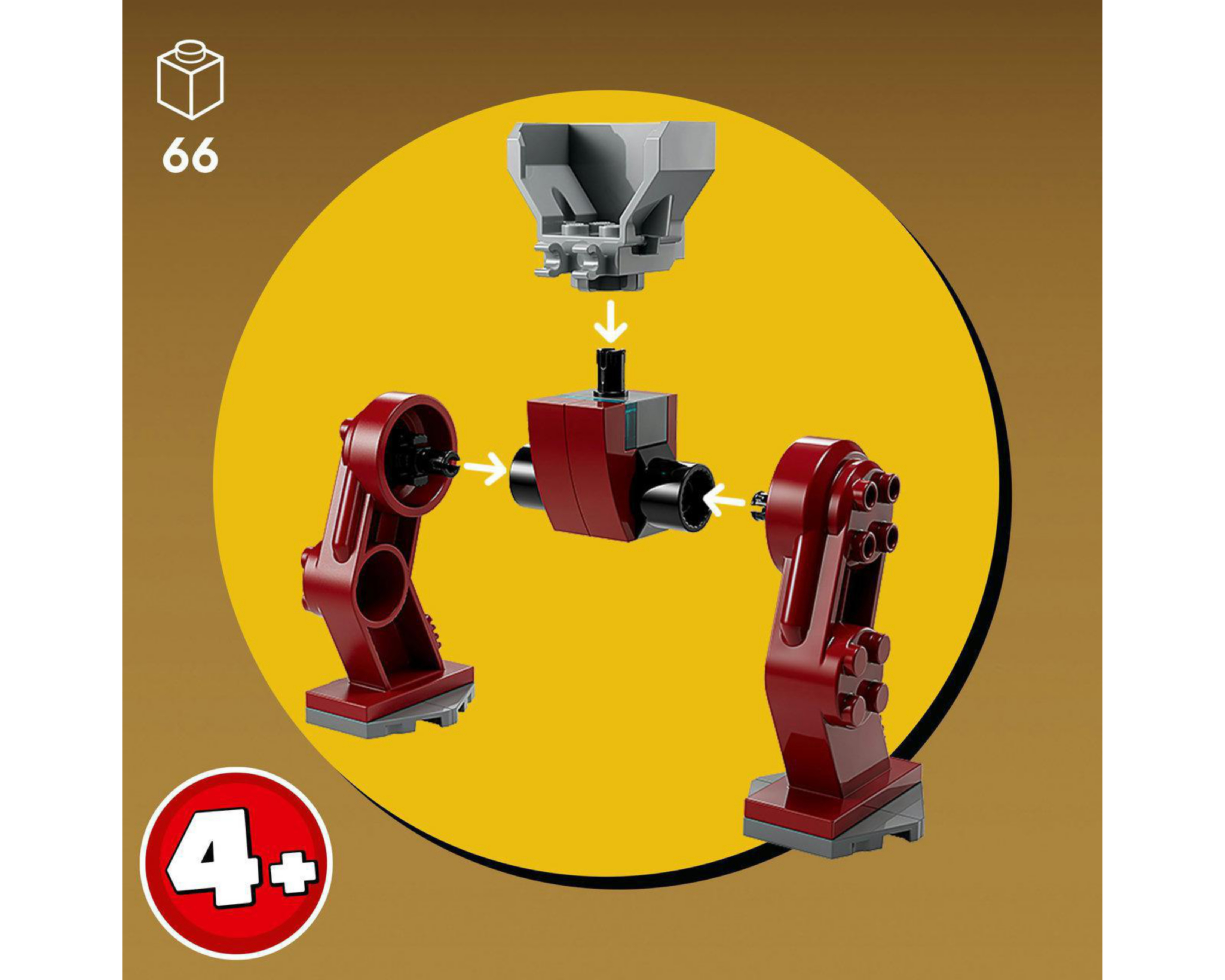 Foto 8 pulgar | LEGO Marvel: Hulkbuster de Iron Man vs. Thanos