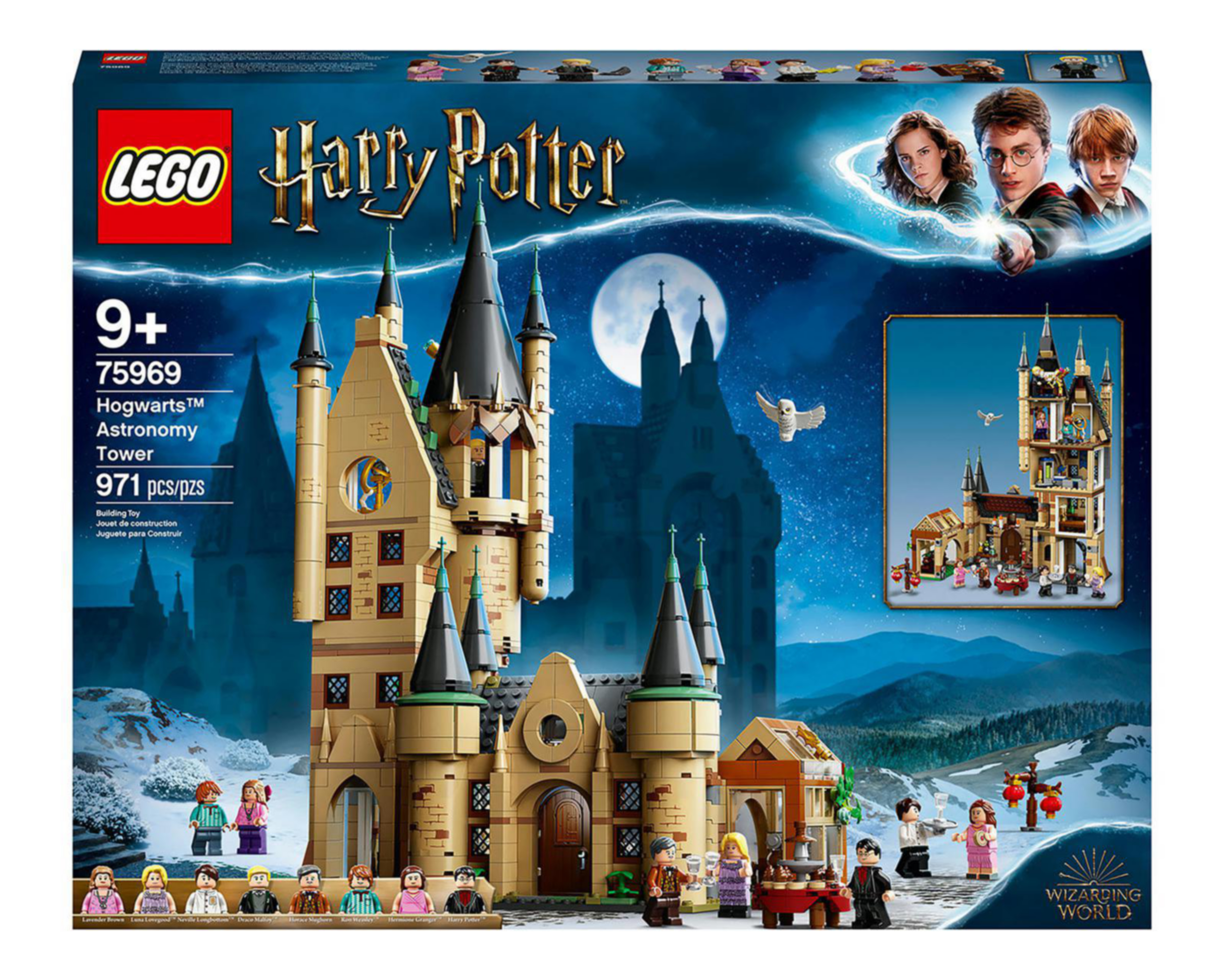 Foto 3 pulgar | LEGO Harry Potter: Torre de Astronomía de Hogwarts