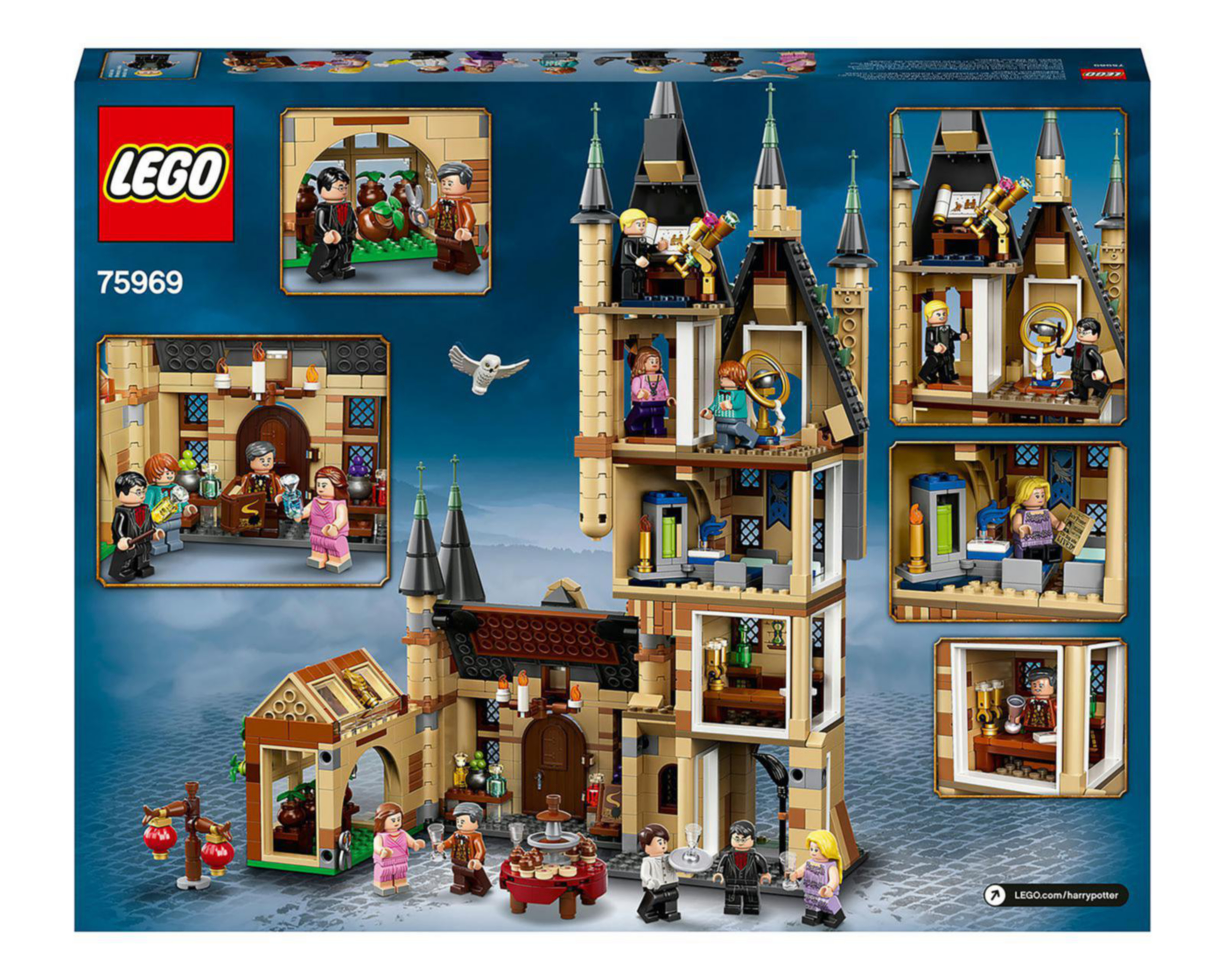 Foto 9 | LEGO Harry Potter: Torre de Astronomía de Hogwarts