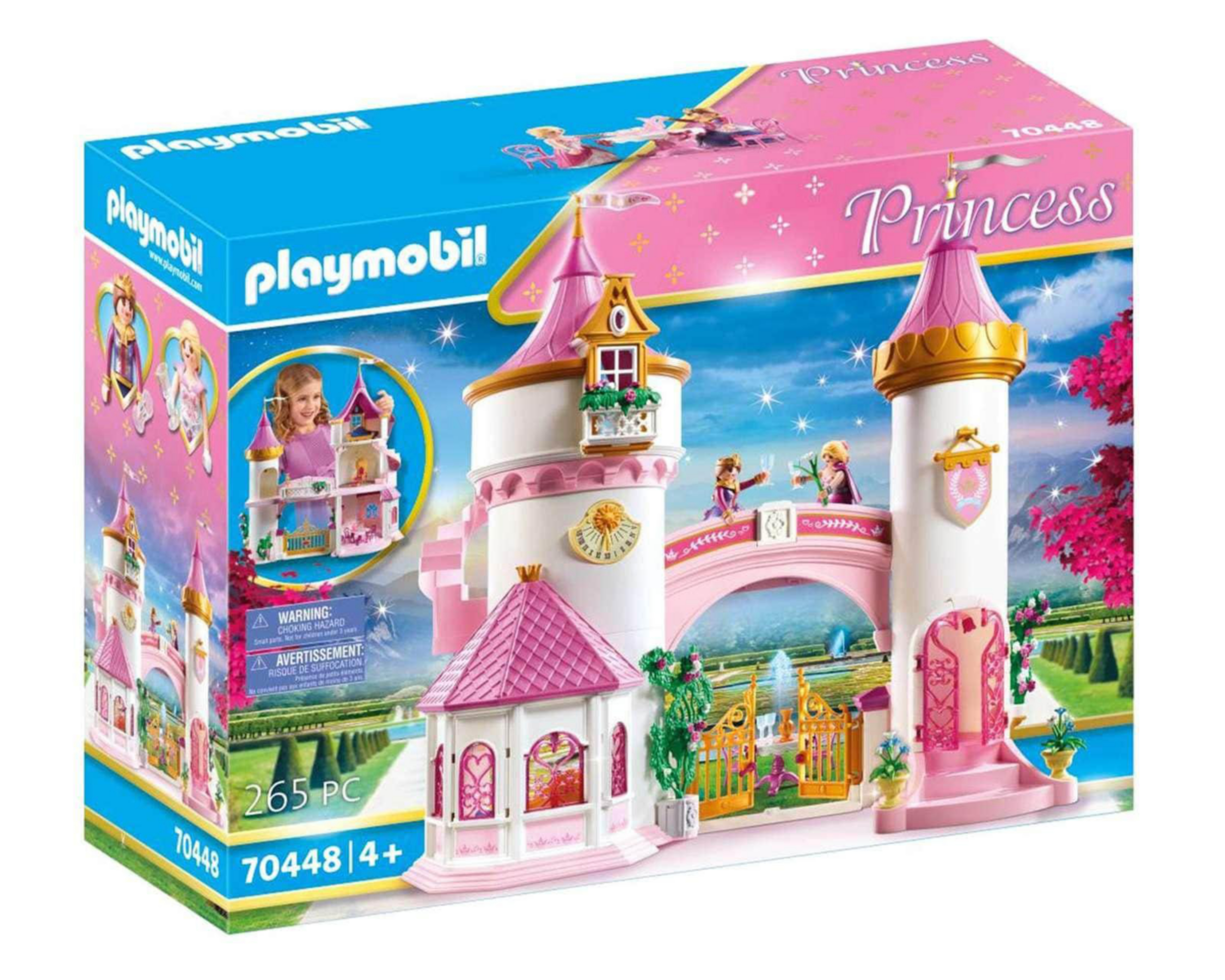 Bloques de Construcción Playmobil Castillo de Princesas 265 Piezas