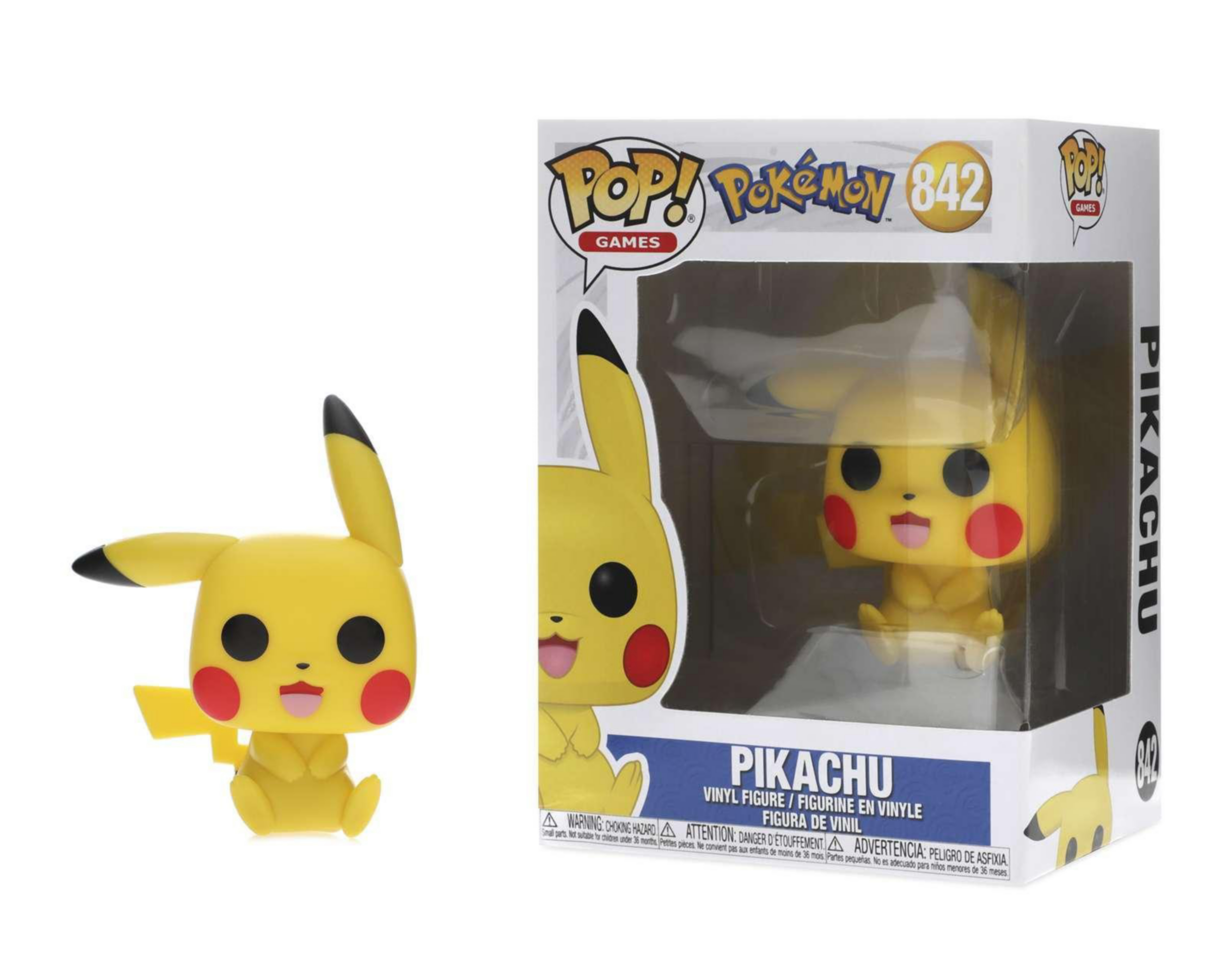 Foto 6 pulgar | Funko Pop Games Pokémon Pikachu