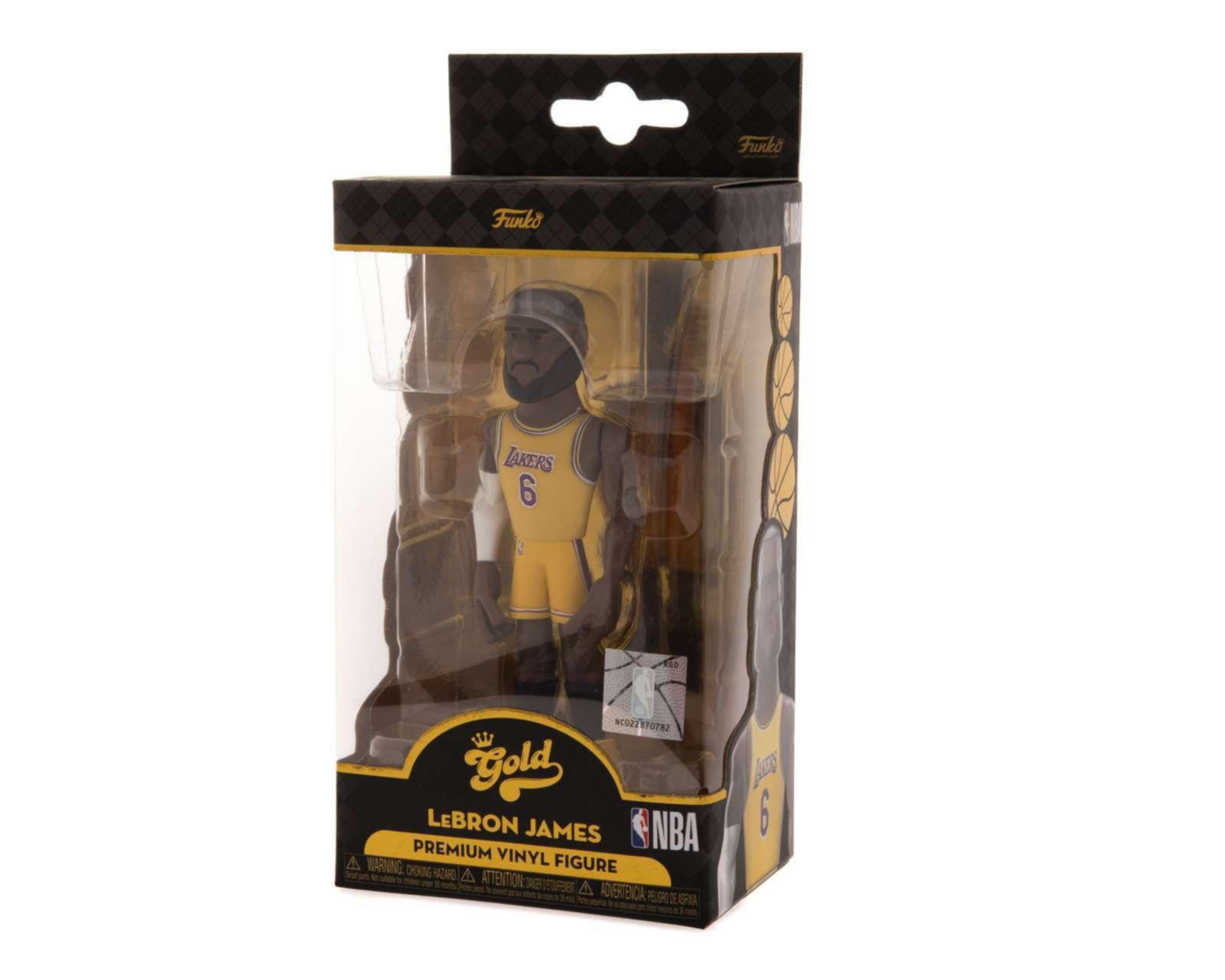 Foto 5 pulgar | Funko NBA LeBron James Lakers
