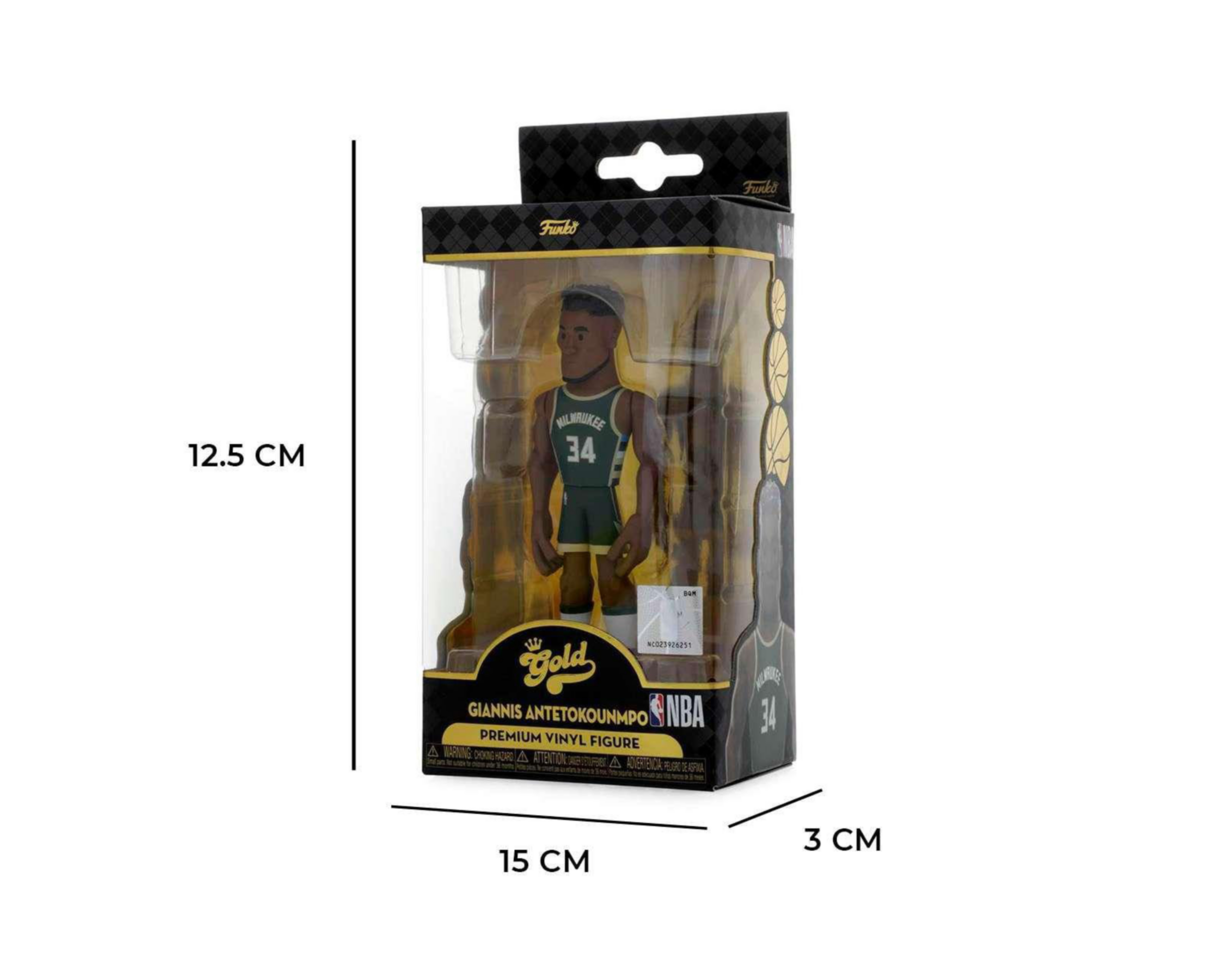 Foto 7 pulgar | Funko NBA Giannis Antetokounmpo