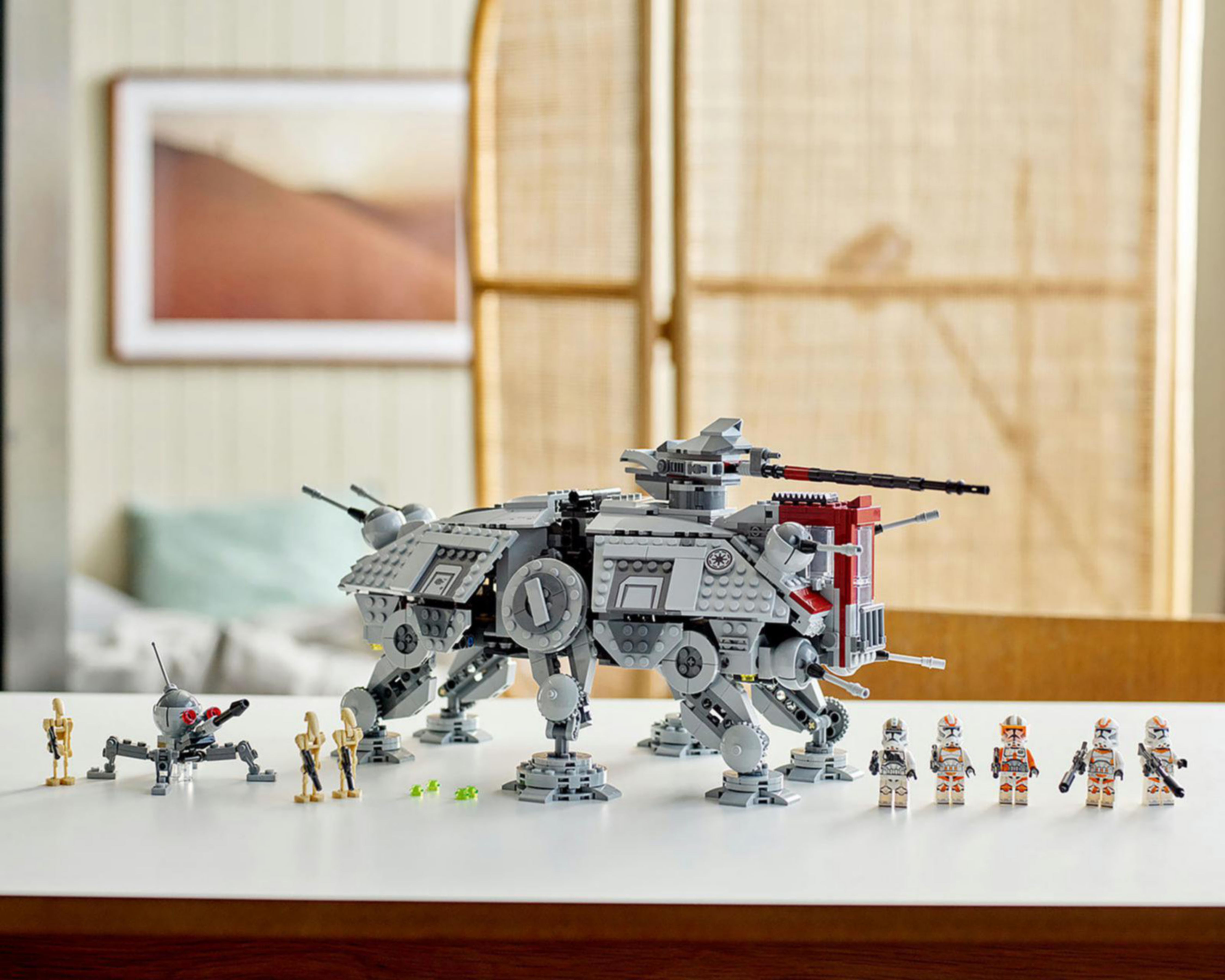 Foto 9 pulgar | LEGO Star Wars: AT-TE Walker