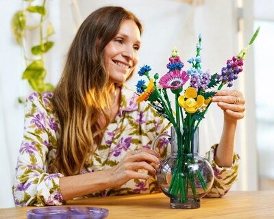 Foto 5 | LEGO Icons: Ramo de Flores Silvestres